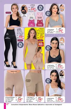 Quatro Estações - Catálogo 02-03-04 - Pré-Visualização do folheto da loja Quatro Estações, válido de 01.02.2026 | Página: 18 | Produtos: Sutiã, Algodão