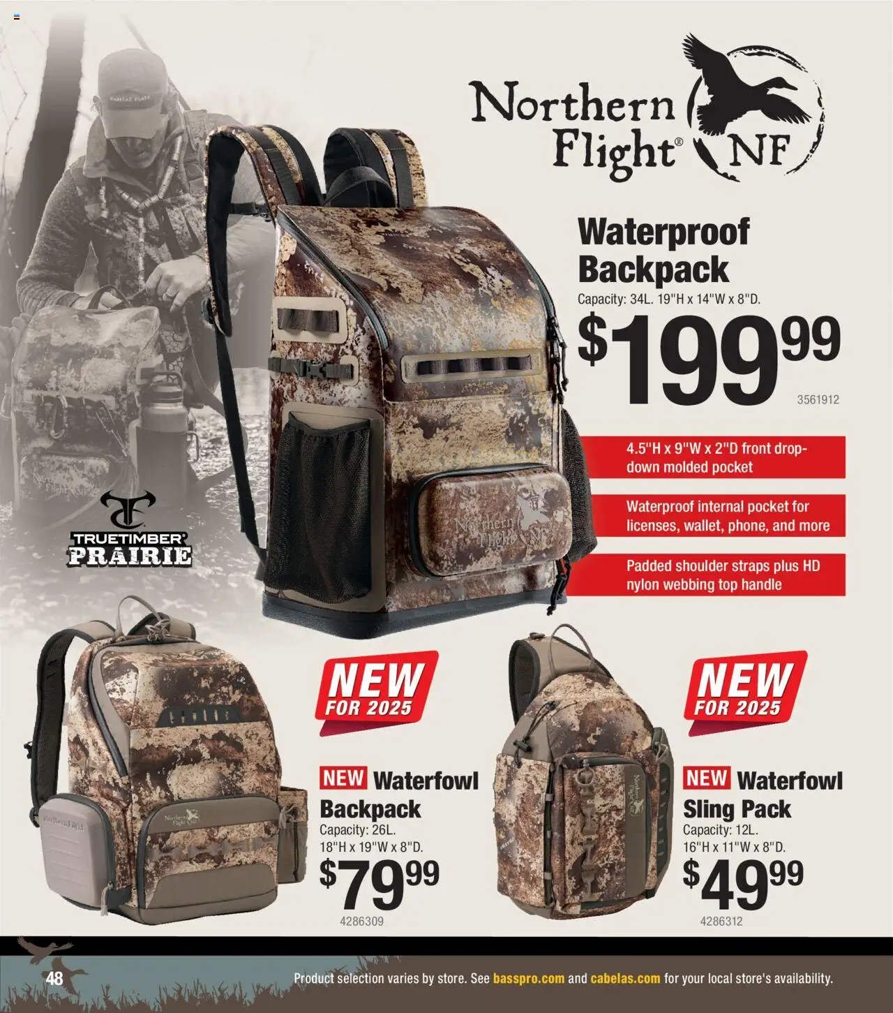 Cabela's Waterfowl 25 - valid from 01.10.2025 | Page: 48 | Products: Backpack, Waterfowl