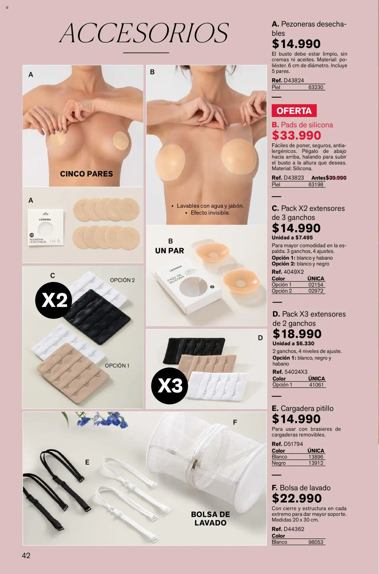 Leonisa revista - valida desde el 12.09.2025 | Página: 42 | Productos: Agua, Pitillo, Bolsa