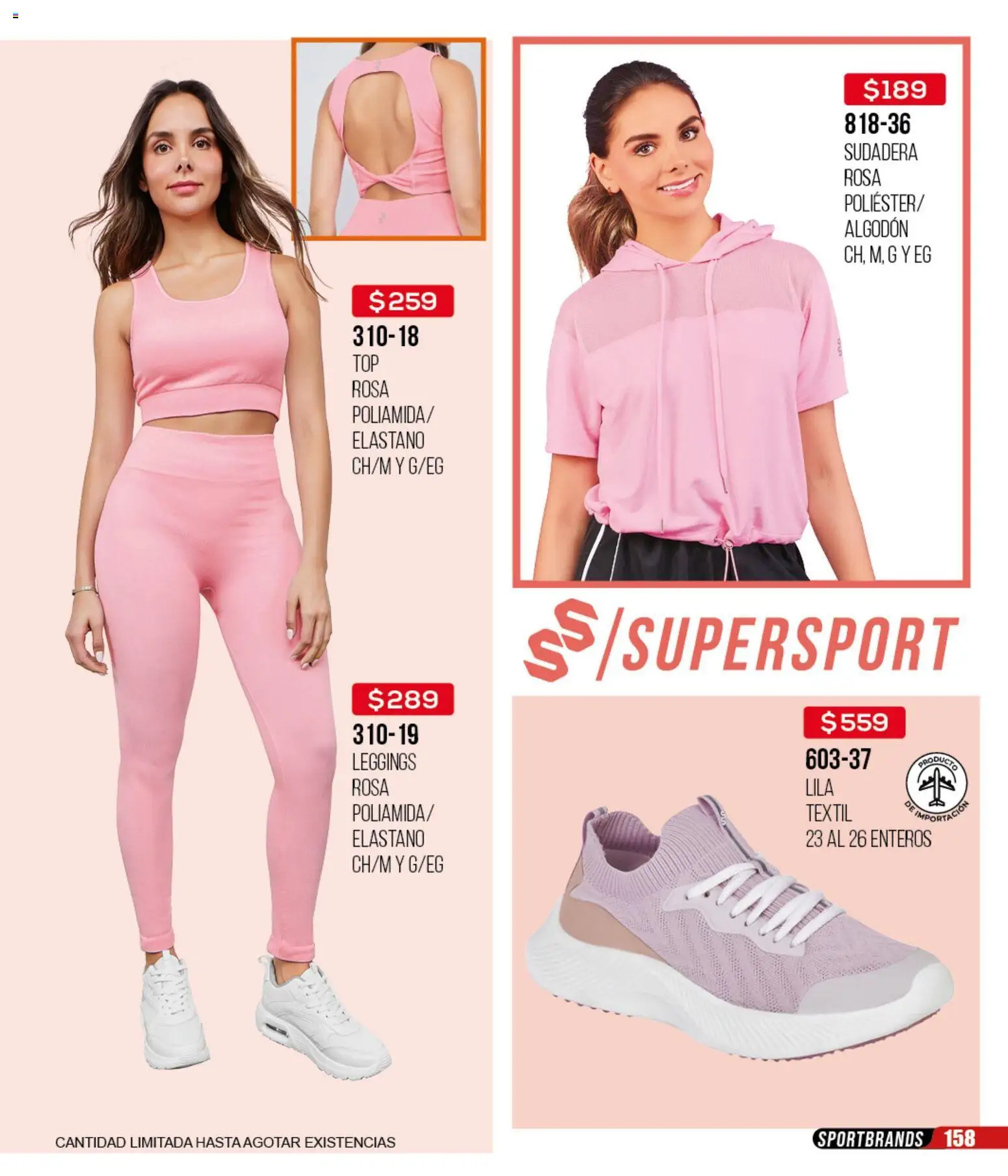 Nuevas ofertas de Cklass válidas en toda la República Mexicana desde el 18.03.2026. ¡Encuentra las mejores ofertas en Cklass catálogo Liquidación total calzado! | Página: 159 | Productos: Leggings, Algodón, Sudadera