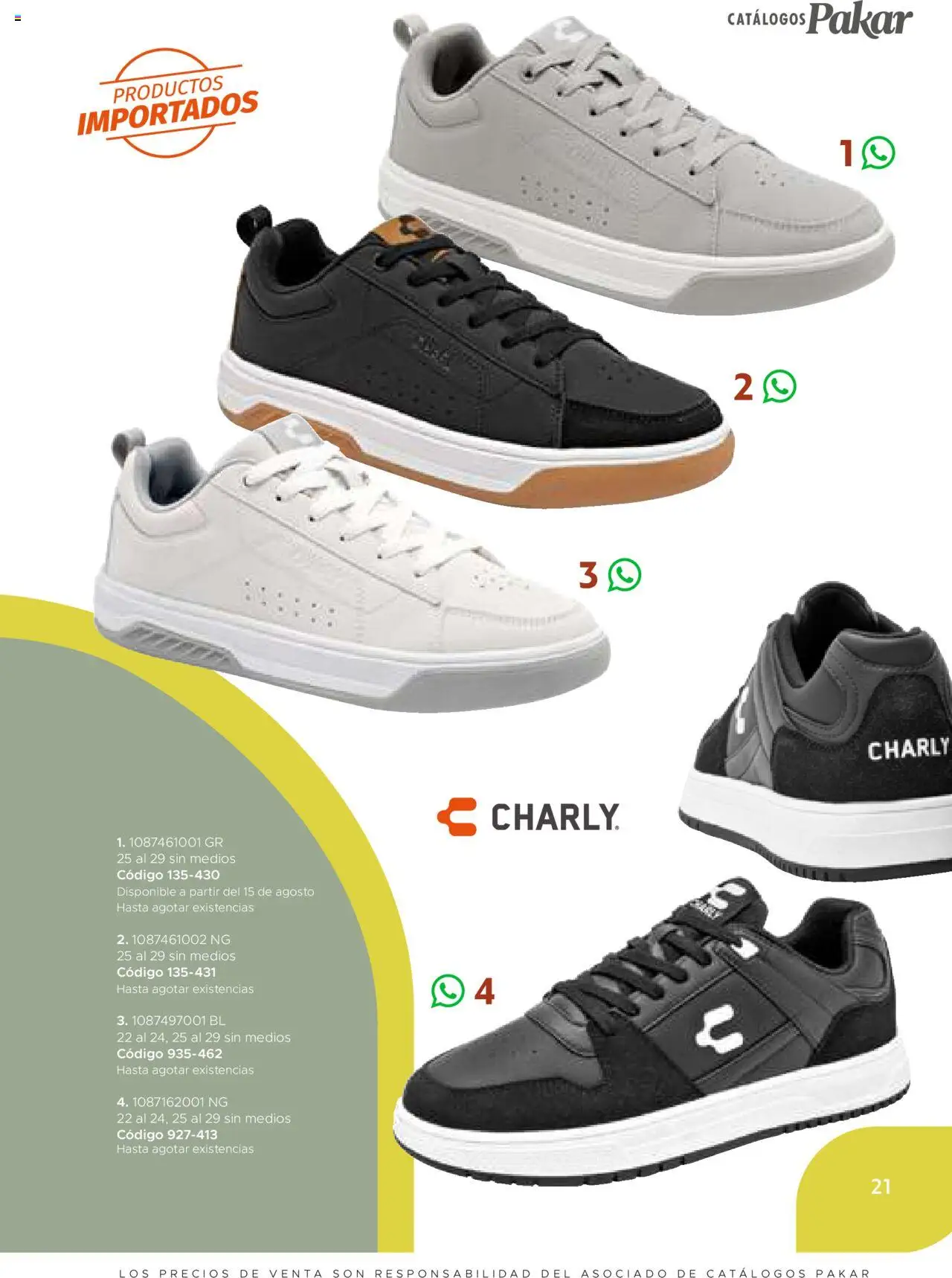 Nuevas ofertas de SC Pakar válidas en toda la República Mexicana desde el 24.07.2025. ¡Encuentra las mejores ofertas en SC Pakar - Catálogo Hombre otoño / invierno! | Página: 21