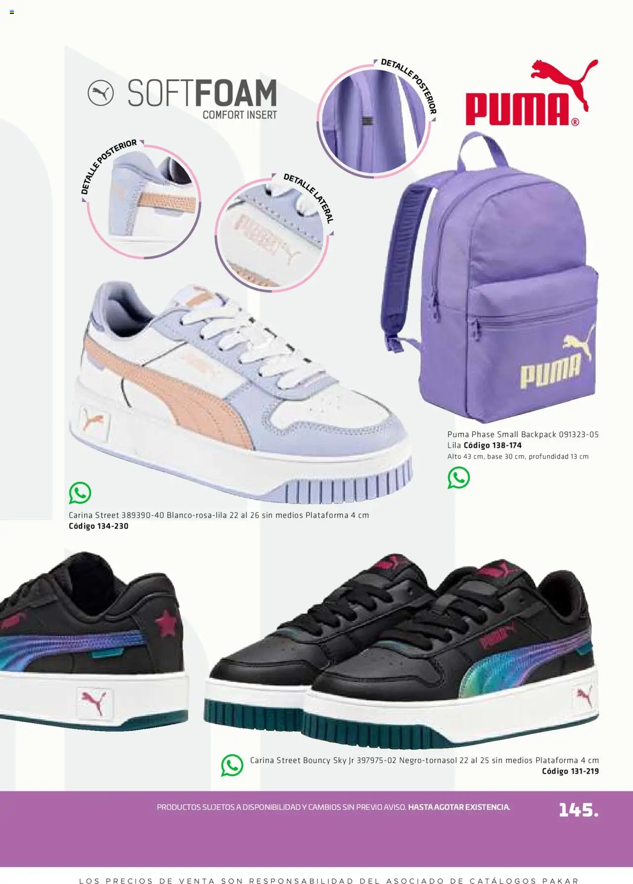 Nuevas ofertas de SC Pakar válidas en toda la República Mexicana desde el 29.08.2025. ¡Encuentra las mejores ofertas en SC Pakar - Catálogo Otoño Women! | Página: 145