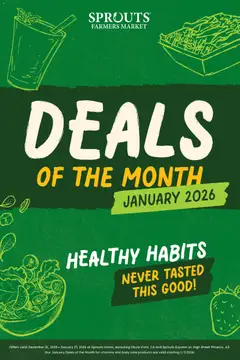 Preview of Sprouts weekly ads valid from 31.12.2025