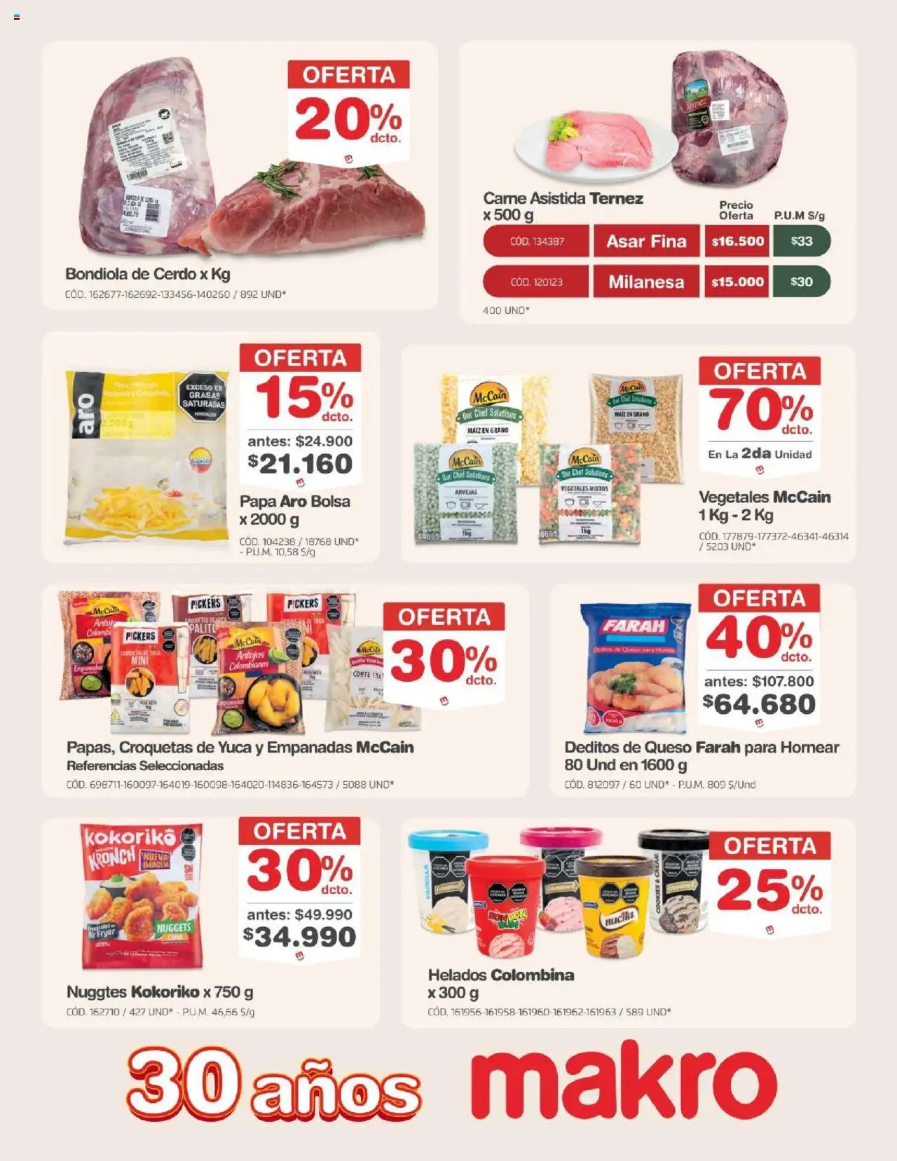Makro revista - valida desde el 26.09.2025 | Página: 17 | Productos: Cerdo, Bolsa, Maiz, Queso