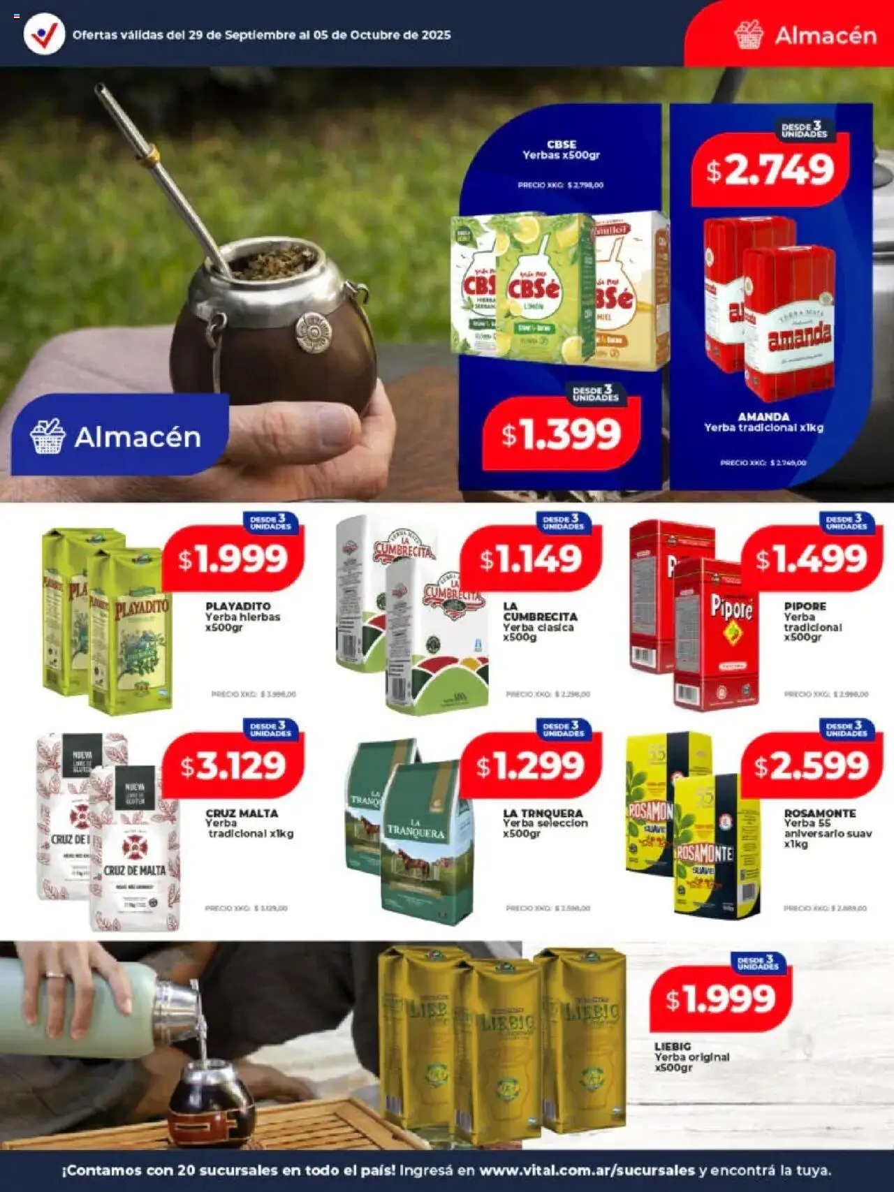Vital - Ofertas Neuquén │ válido desde el 30.09.2025 | Página: 13 | Productos: Yerba