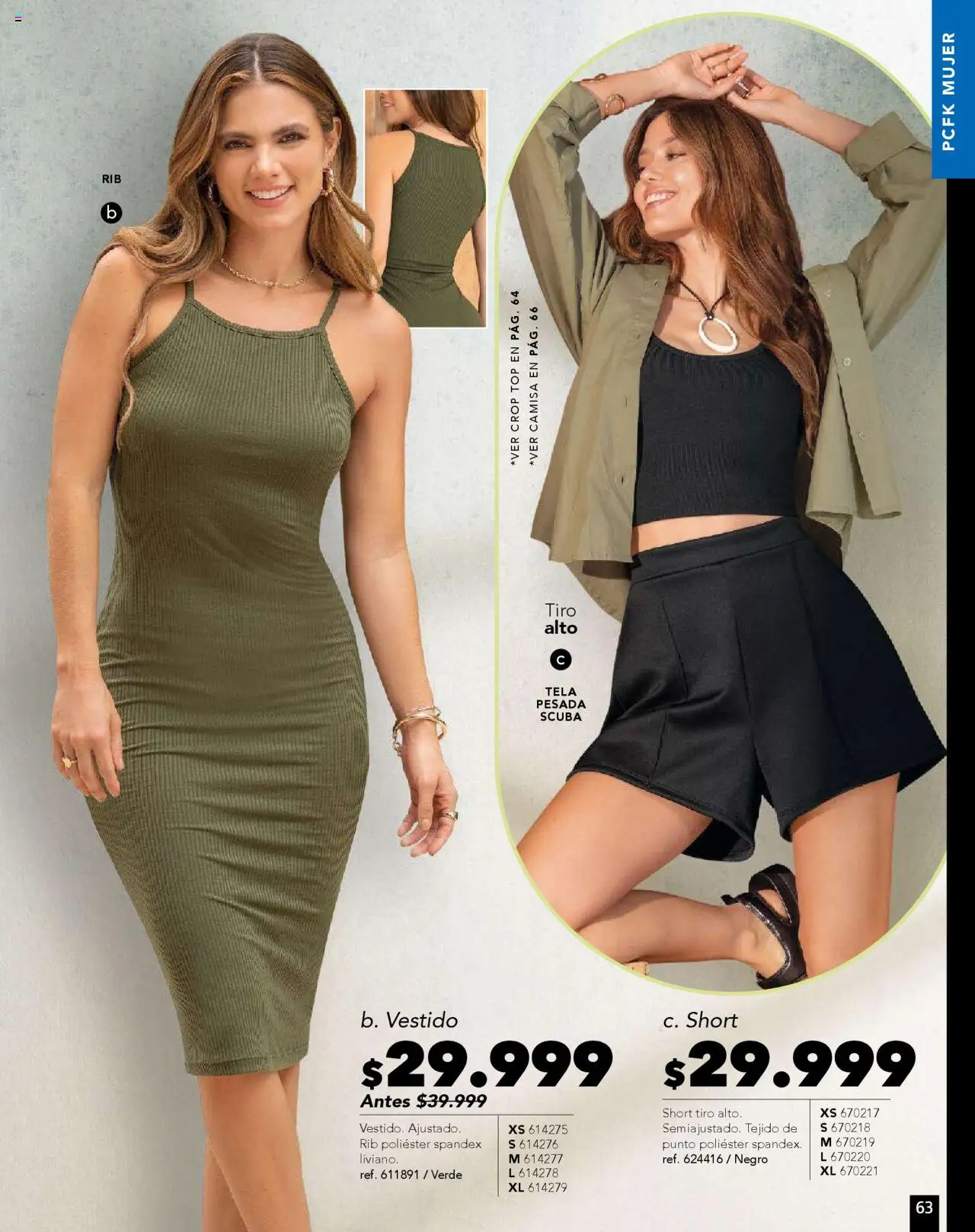 Pacifika revista - valida desde el 01.08.2025 | Página: 68 | Productos: Short, Top, Vestido, Camisa
