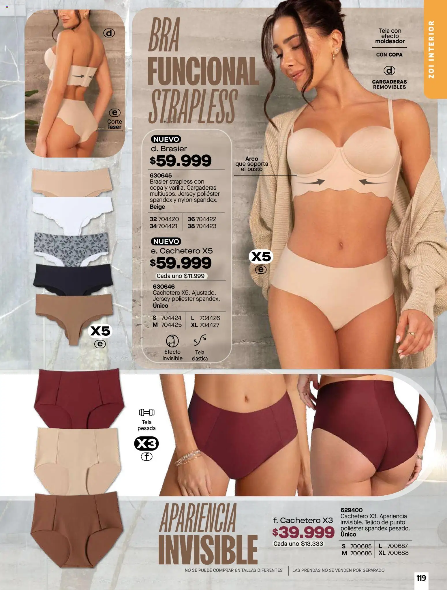Carmel revista - valida desde el 01.05.2026 | Página: 119 | Productos: Brasier, Cachetero
