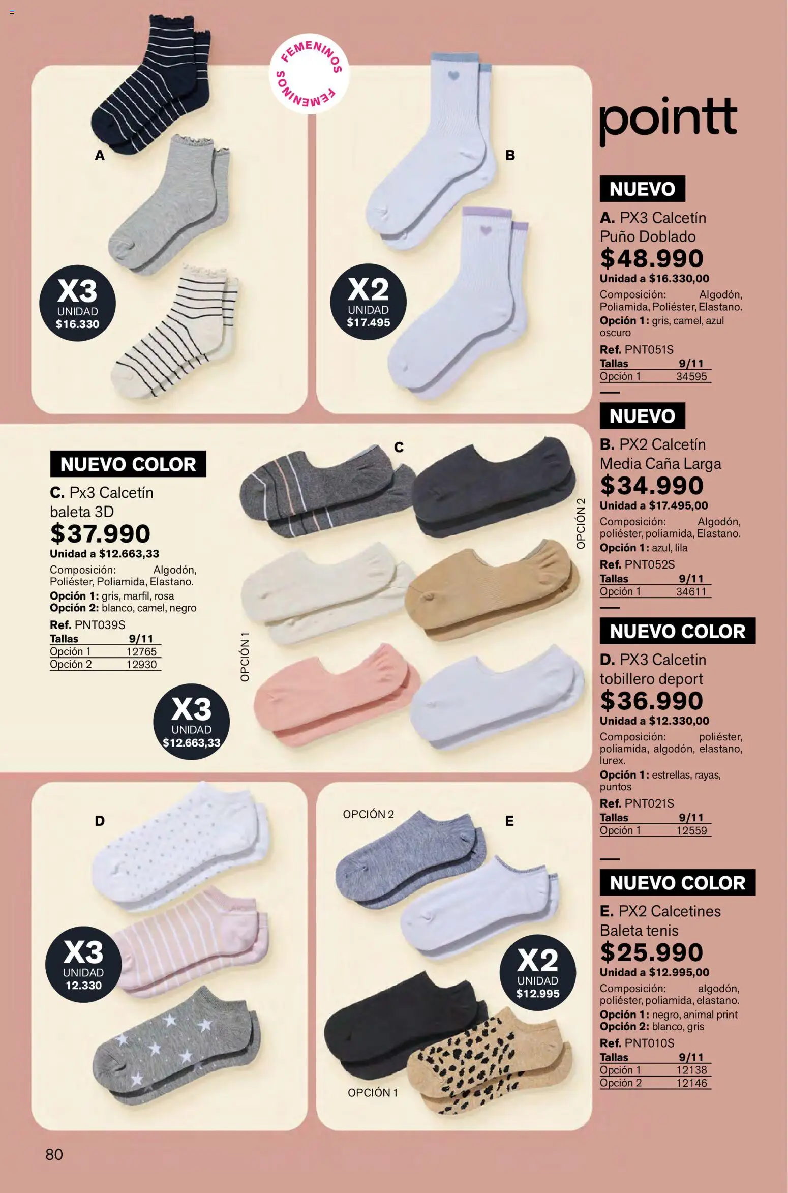 Leonisa revista - valida desde el 05.02.2026 | Página: 80 | Productos: Baleta, Tenis