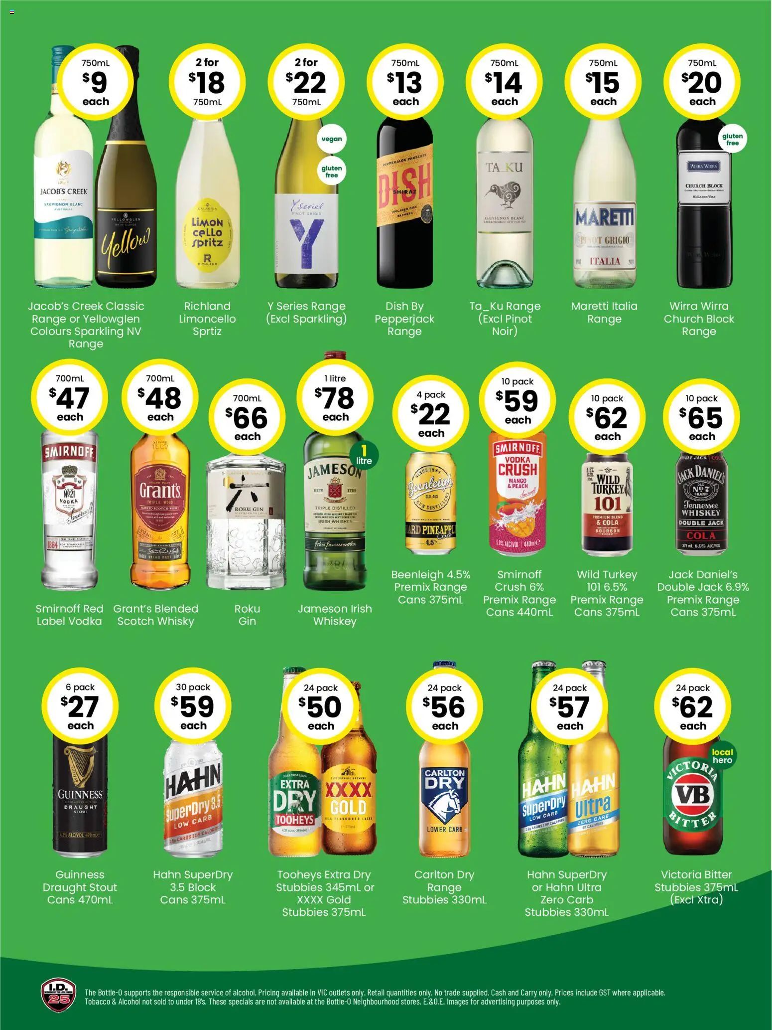 The Bottle-O catalogue - valid from 02.03.2026 | Page: 2 | Products: Vodka, Whiskey, Scotch, Mango
