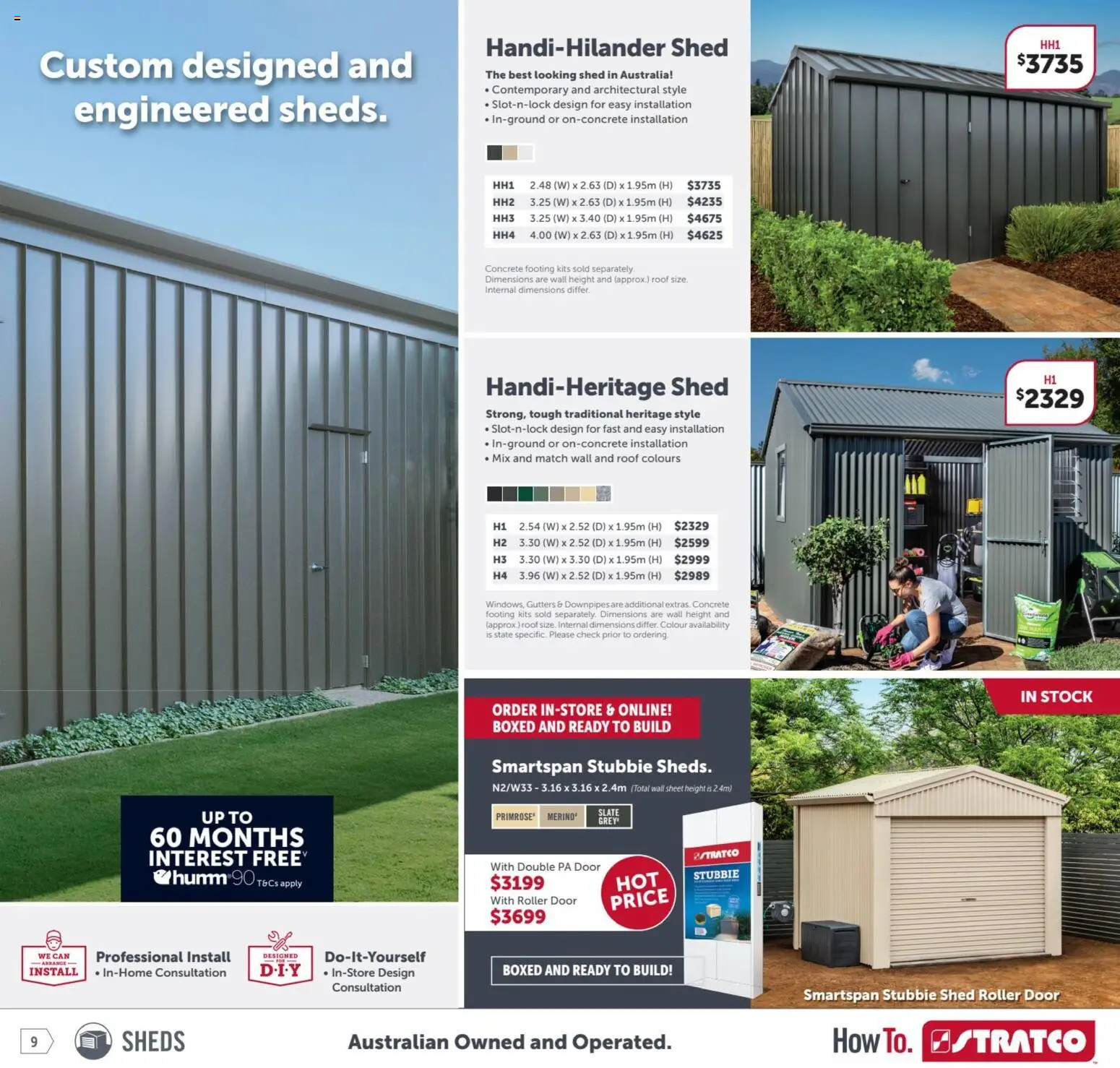 Stratco catalogue - valid from 23.01.2026 | Page: 9 | Products: Door, Kits, Shed