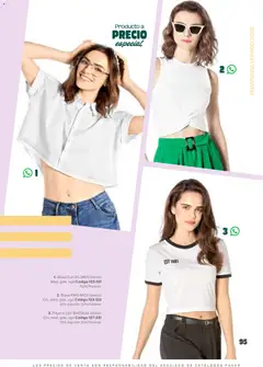 Vista previa de SC Pakar catálogo Ropa, nuevo folleto de la tienda, válido en México a partir del 30.01.2026 | Página: 95 | Productos: Blusa, Algodón, Playera