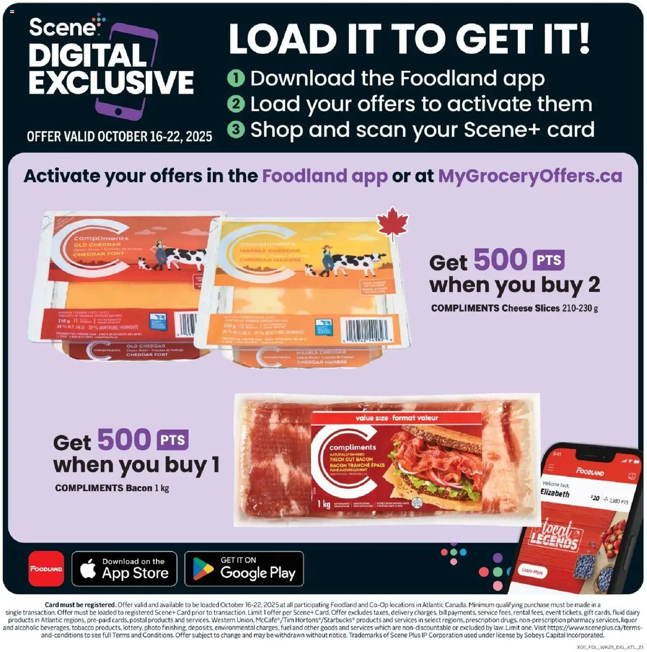 Foodland flyer valid from 16.10.2025 | Page: 14 | Products: Cheese