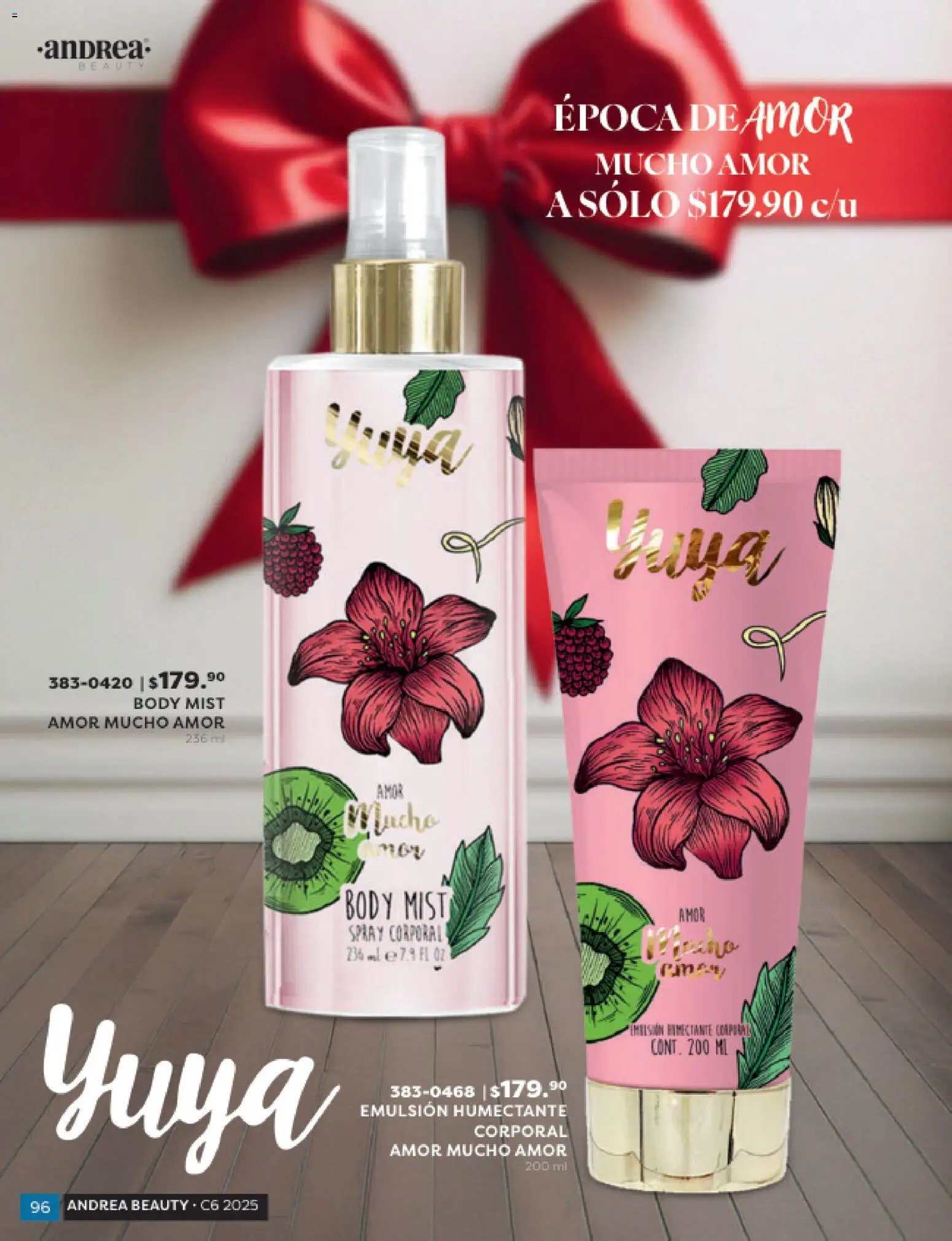 Nuevas ofertas de Andrea válidas en toda la República Mexicana desde el 31.10.2025. ¡Encuentra las mejores ofertas en Andrea catálogo Beauty! | Página: 96 | Productos: Emulsión, Body