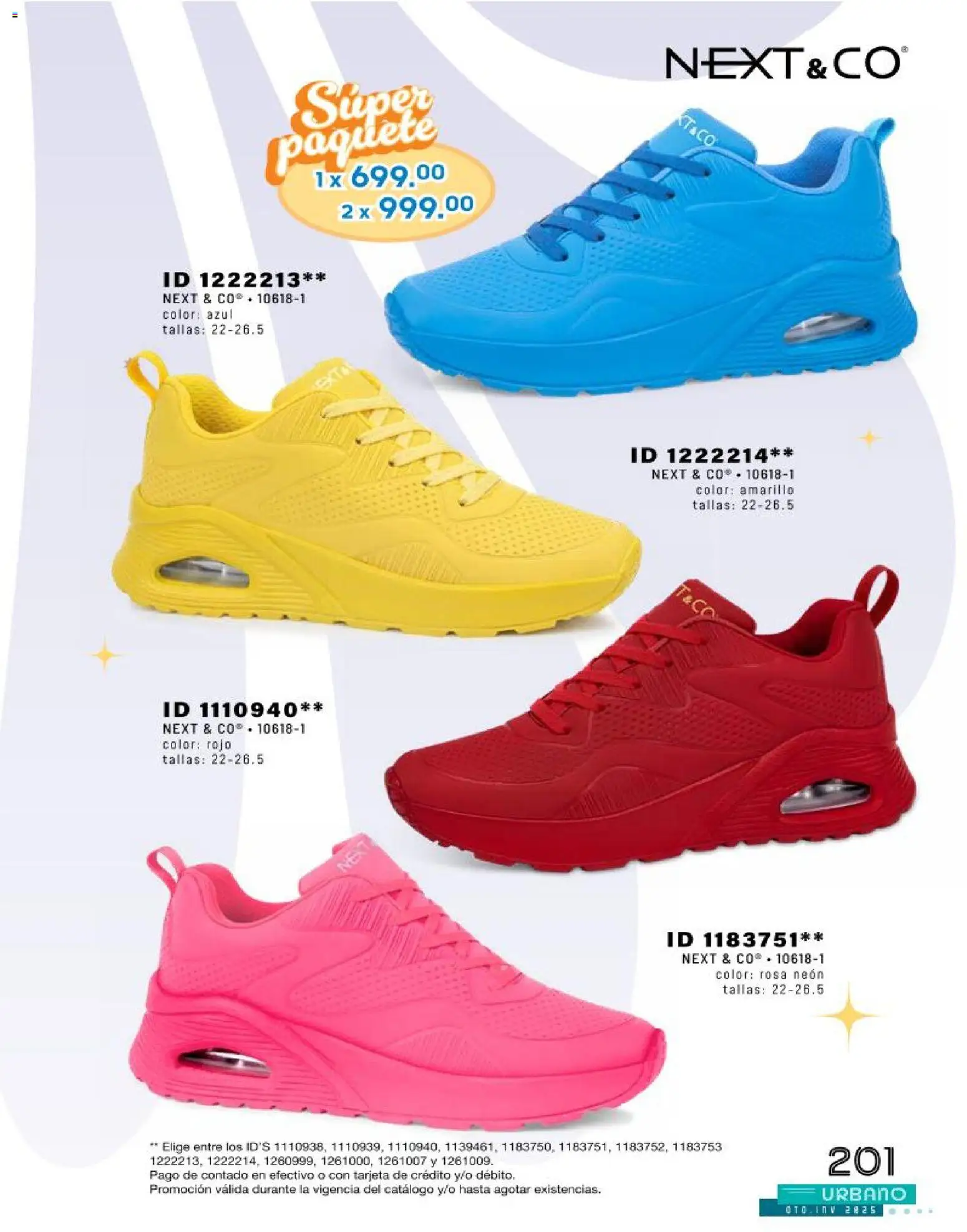 Nuevas ofertas de Price Shoes válidas en toda la República Mexicana desde el 04.12.2025. ¡Encuentra las mejores ofertas en Price Shoes catálogo Urbano! | Página: 201