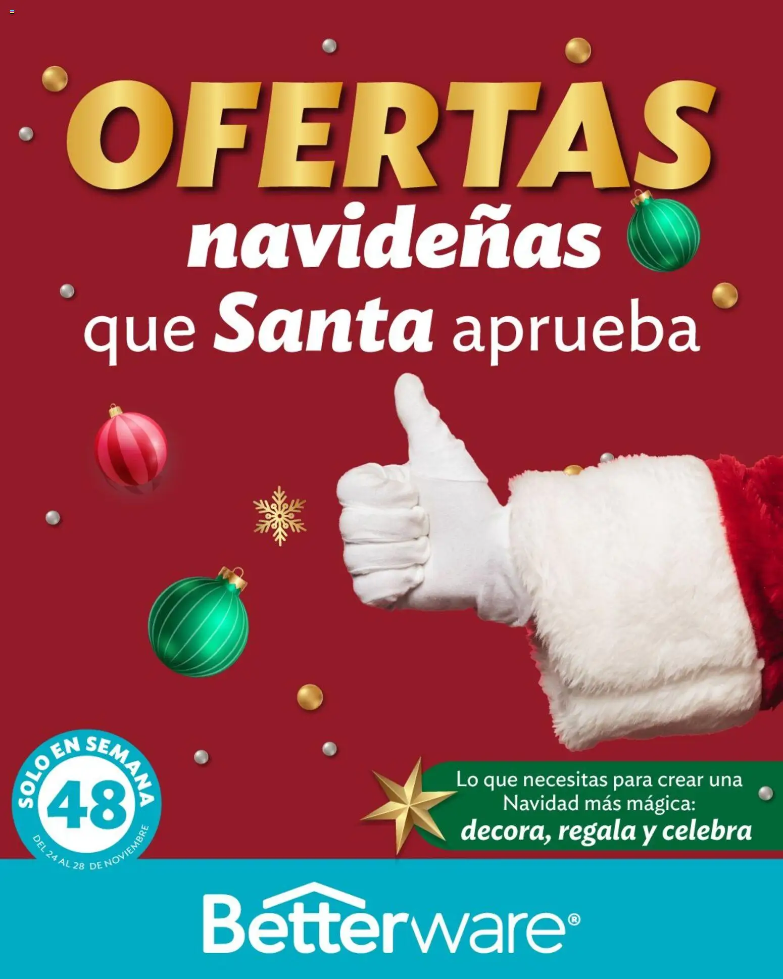 Nuevas ofertas de Betterware válidas en toda la República Mexicana desde el 24.11.2025. ¡Encuentra las mejores ofertas en Betterware catálogo Ofertas! | Página: 1