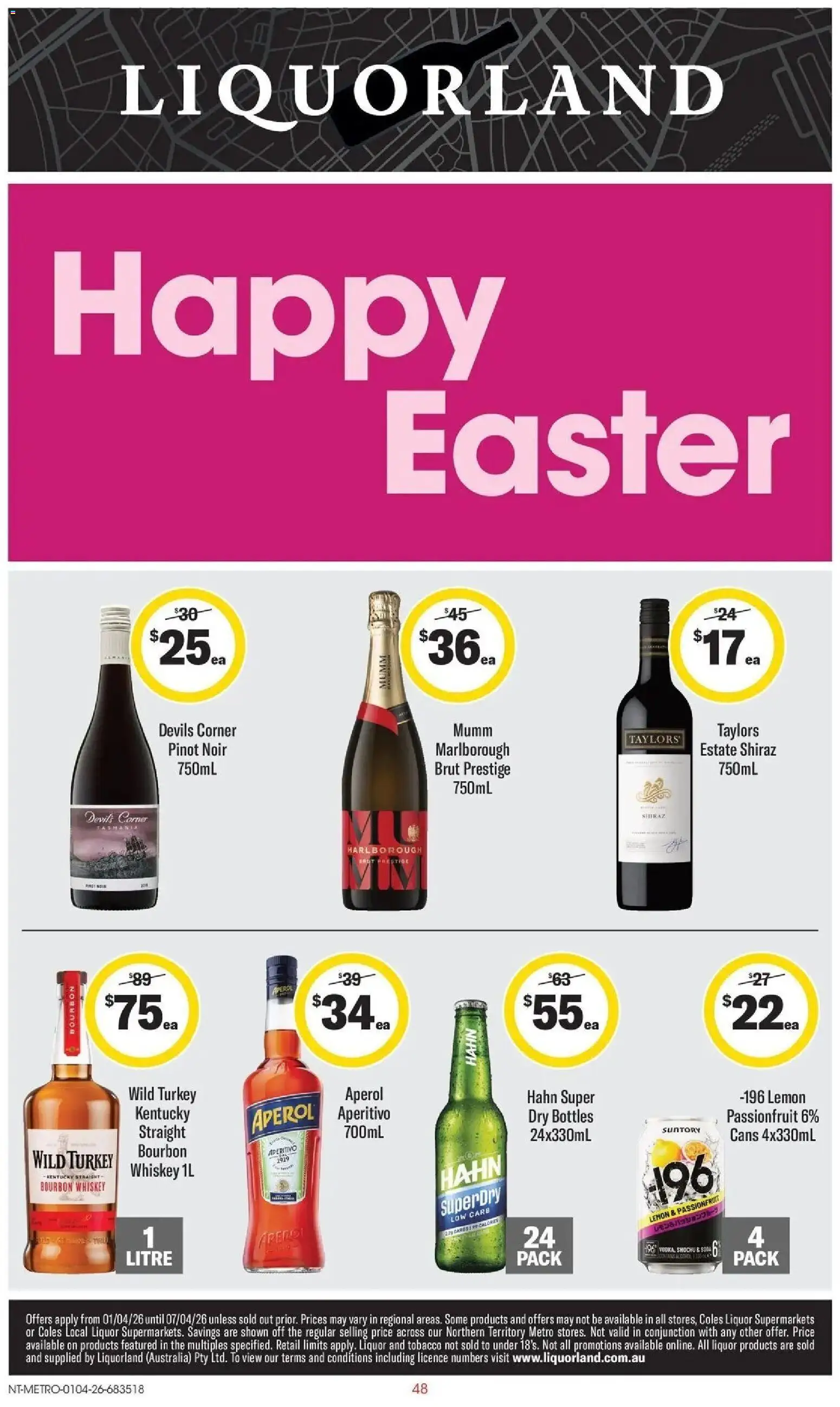 Deals catalogue - valid from 31.03.2026 | Page: 48 | Products: Bourbon, Passionfruit, Lemon, Turkey