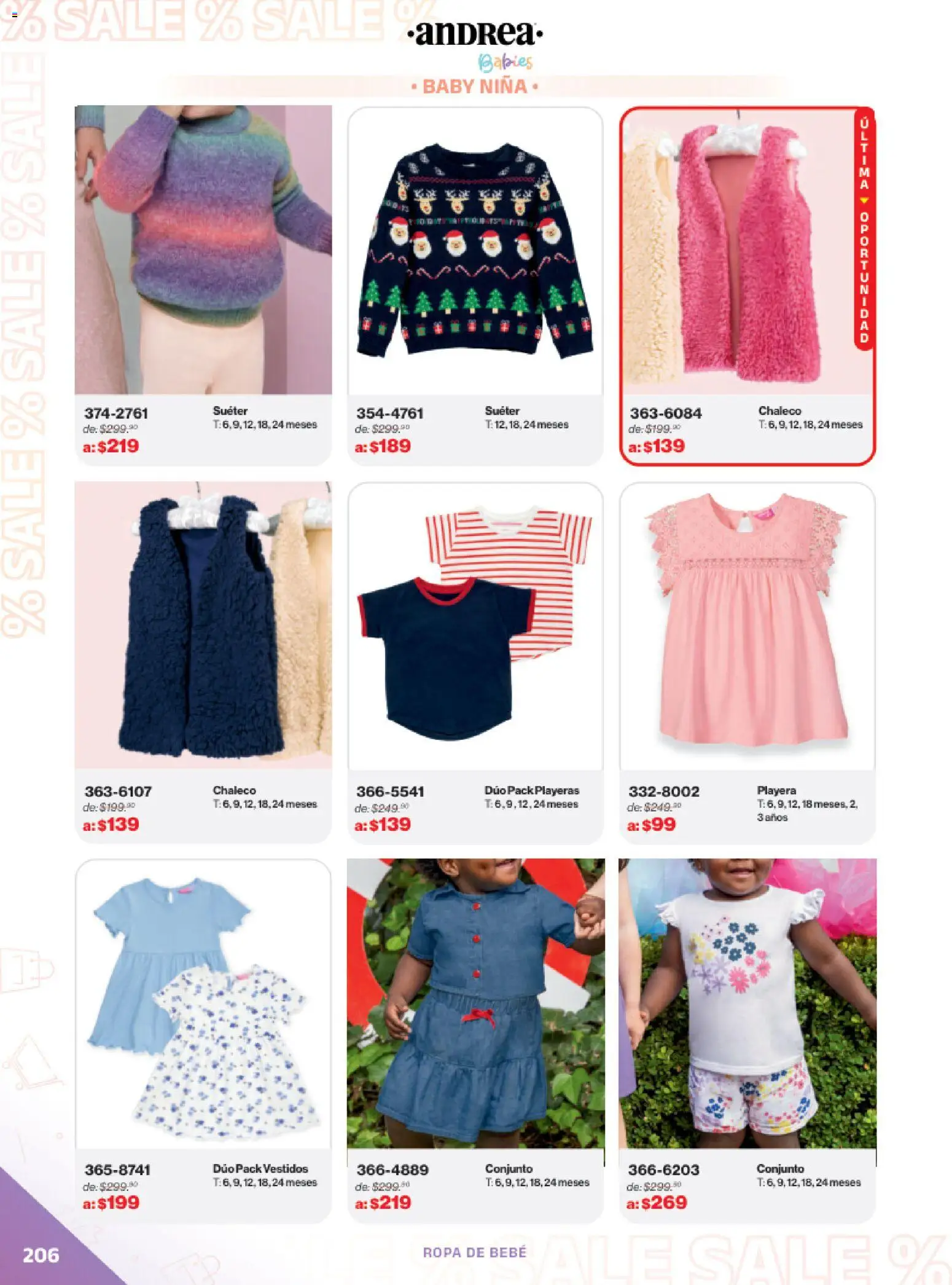Nuevas ofertas de Andrea válidas en toda la República Mexicana desde el 21.12.2025. ¡Encuentra las mejores ofertas en Andrea catálogo Outlet! | Página: 206 | Productos: Suéter, Chaleco, Ropa, Conjunto