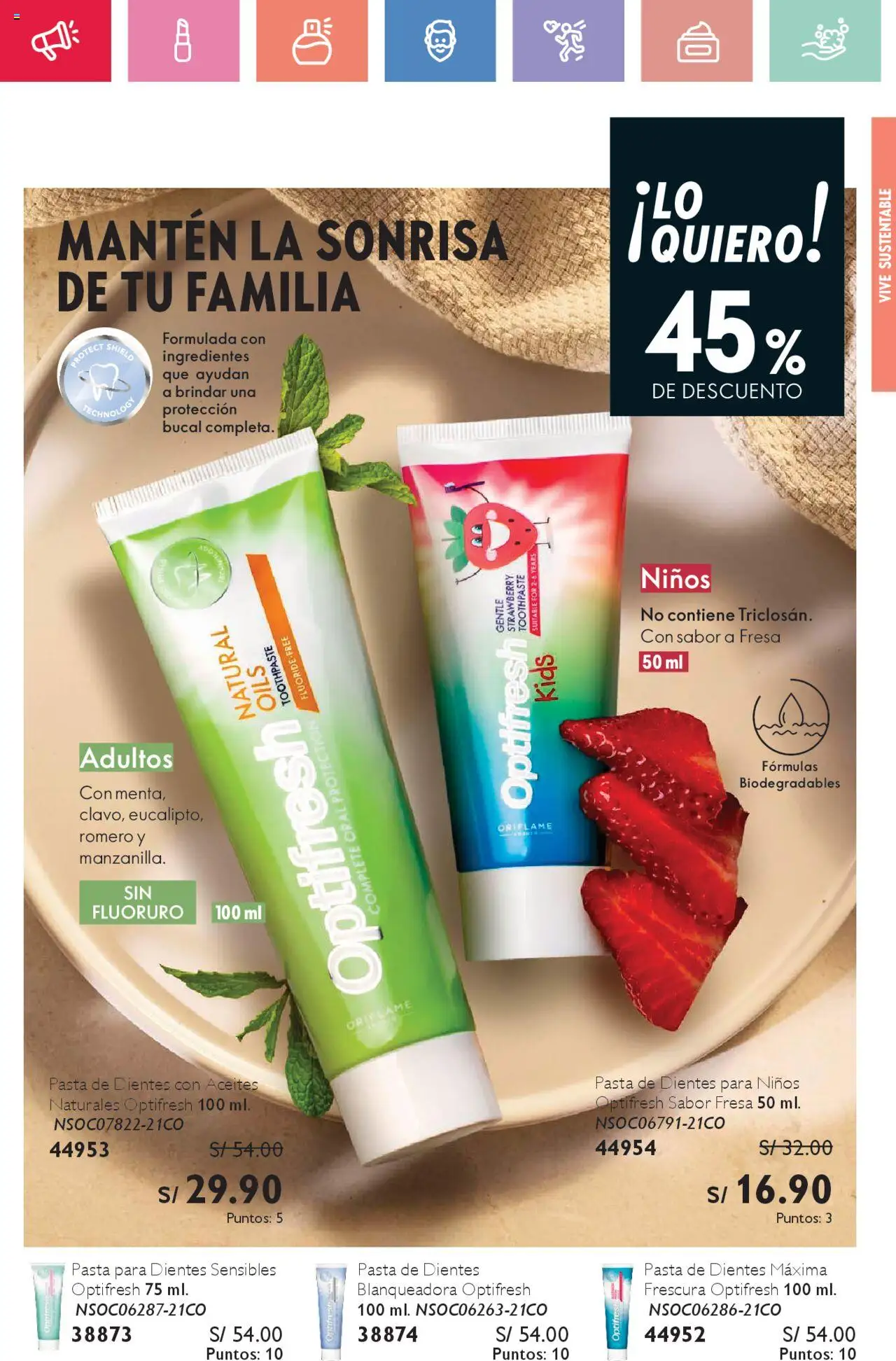 Catálogo Oriflame válido desde 02.08.2025 | Página: 73 | Productos: Pasta