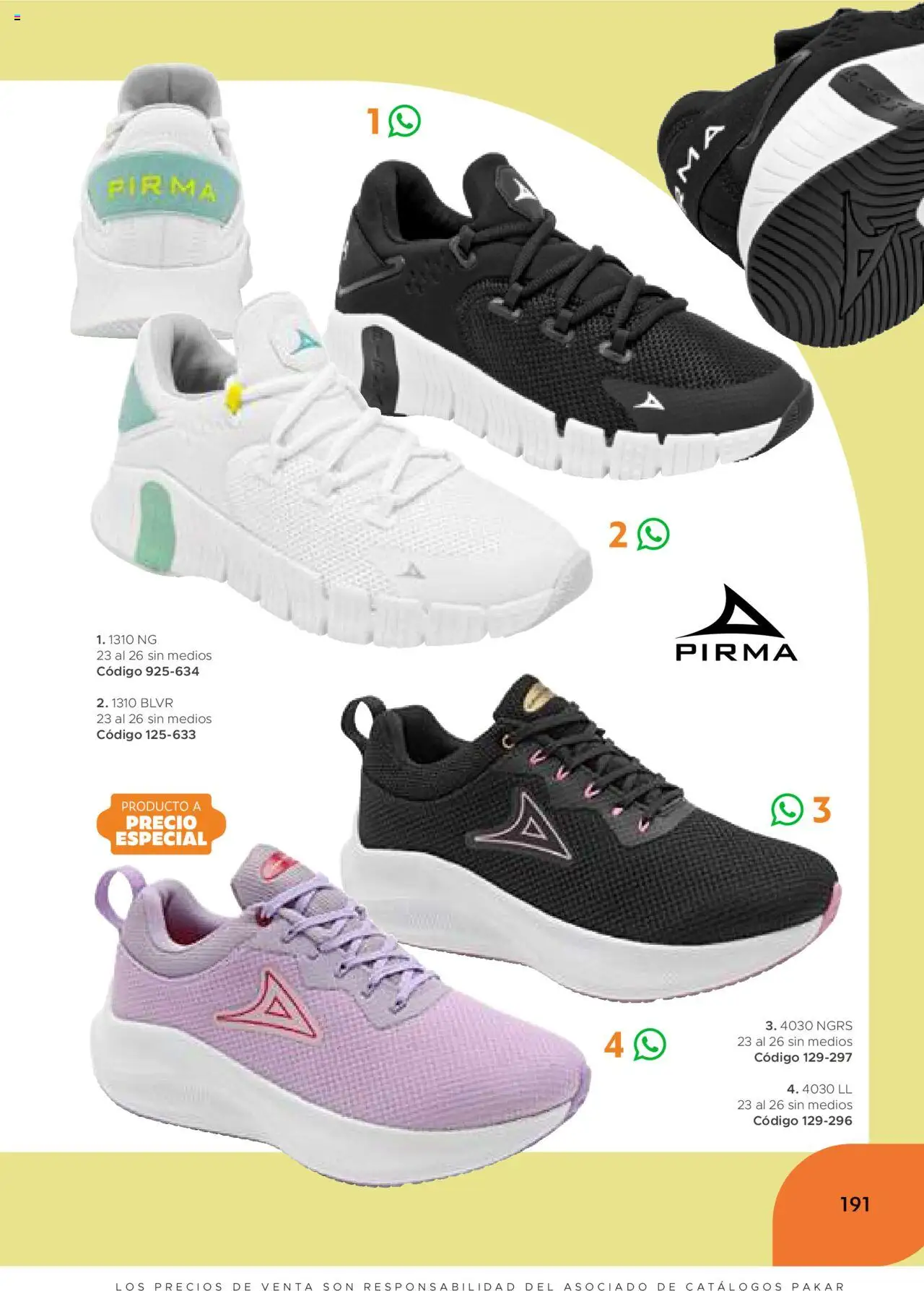 Nuevas ofertas de SC Pakar válidas en toda la República Mexicana desde el 24.07.2025. ¡Encuentra las mejores ofertas en SC Pakar - Catálogo Casual otoño / invierno! | Página: 191