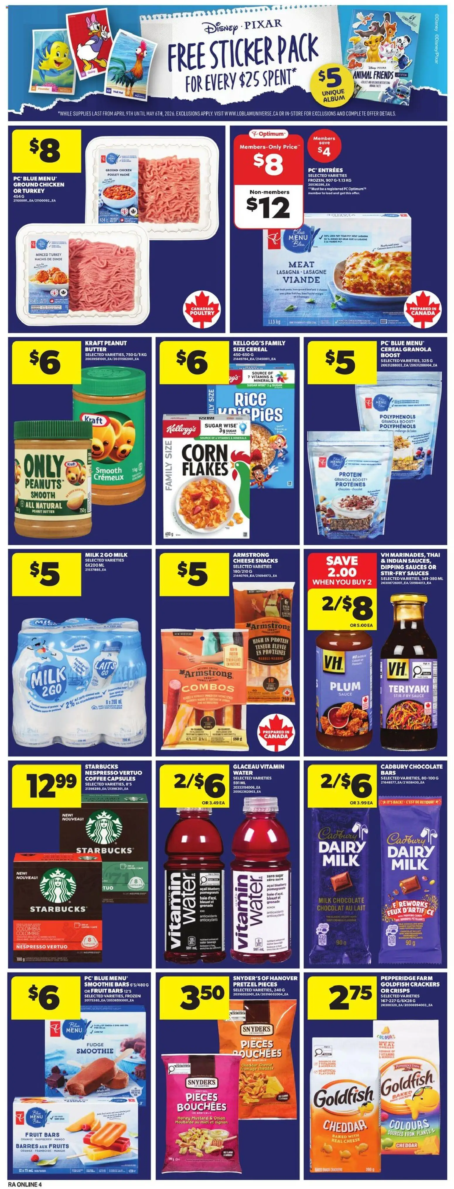 Atlantic Superstore flyer valid from 16.04.2026 | Page: 13 | Products: Rice, Butter, Cheese, Coffee