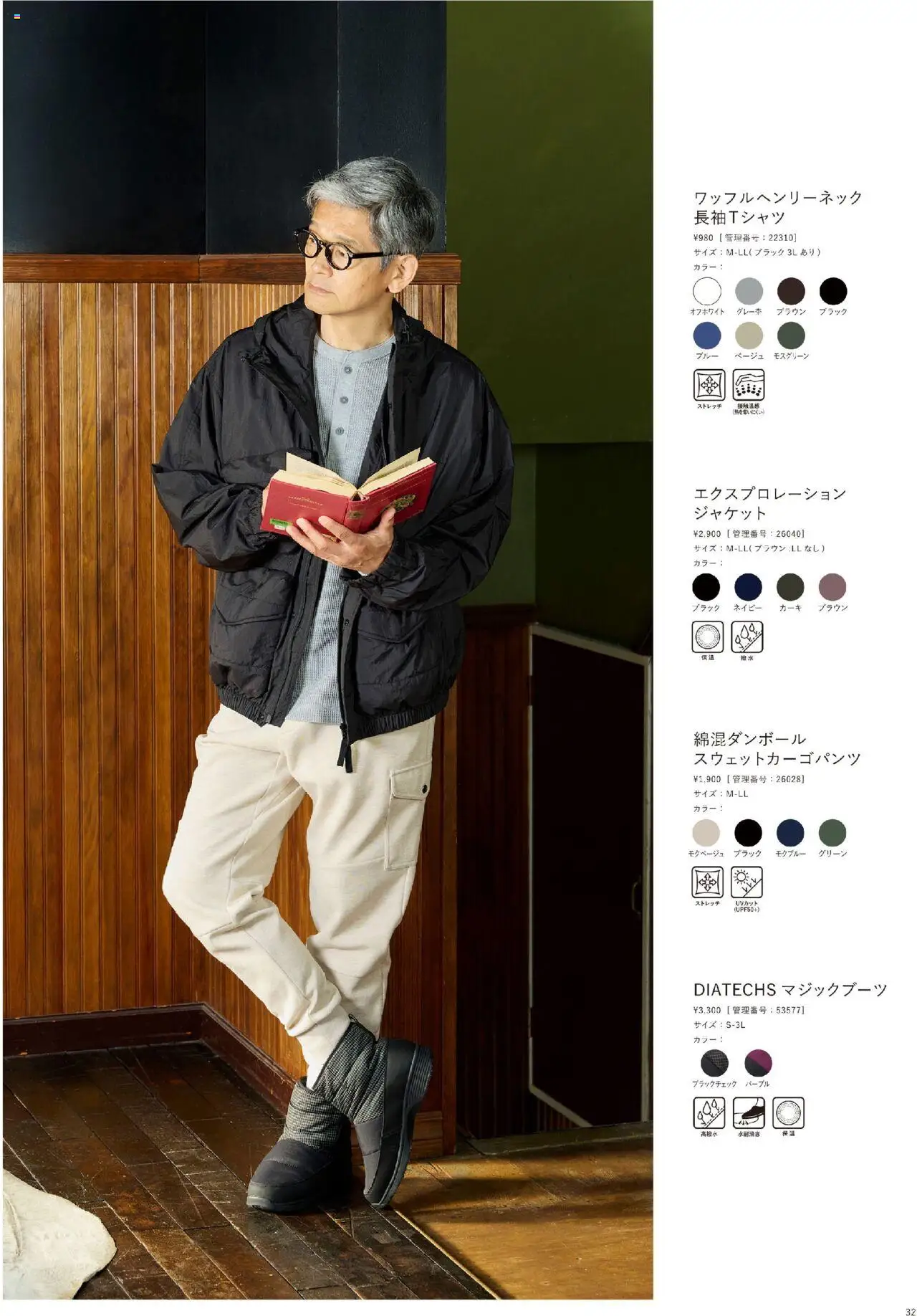 {H1} | ページ: 33 | 製品: ジャケット