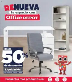 Vista previa de Office Depot - Catálogo, nuevo folleto de la tienda, válido en México a partir del 01.10.2025
