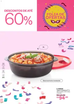 Tupperware - Catálogo Vitrine 02 - Pré-Visualização do folheto da loja Tupperware, válido de 01.02.2026 | Página: 75 | Produtos: Geladeira, Microondas, Base, Tigela