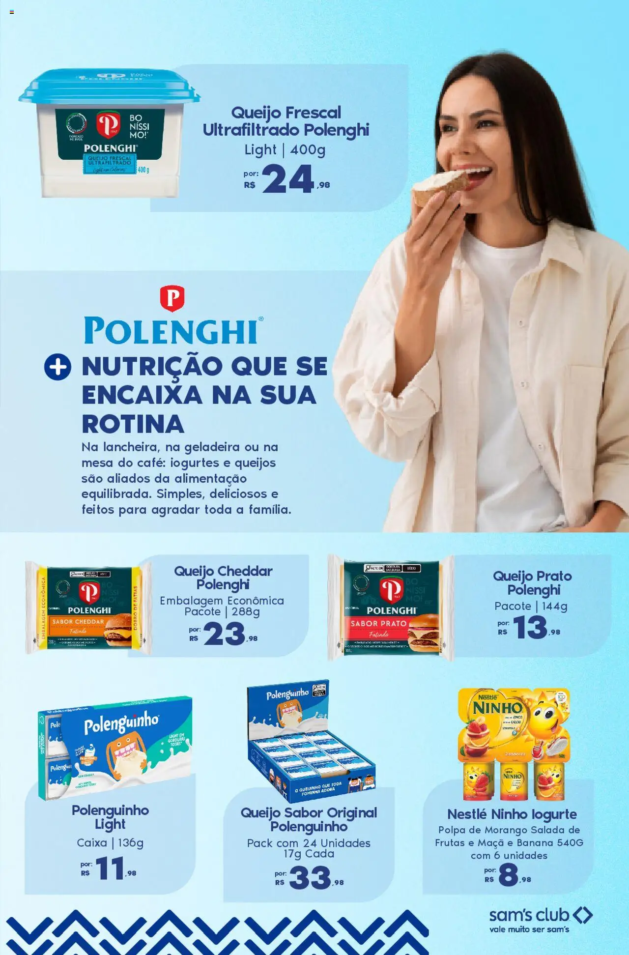 Sam's Club Folheto - válido de 21.07.2025 | Página: 7 | Produtos: Mesa, Caixa, Café, Cálcio