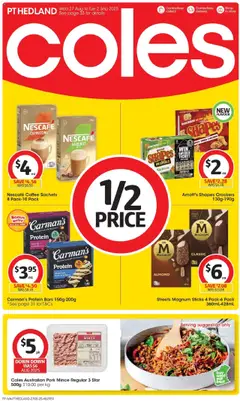 Preview of Coles Catalogue PT Hedland  - valid from 27.08.2025