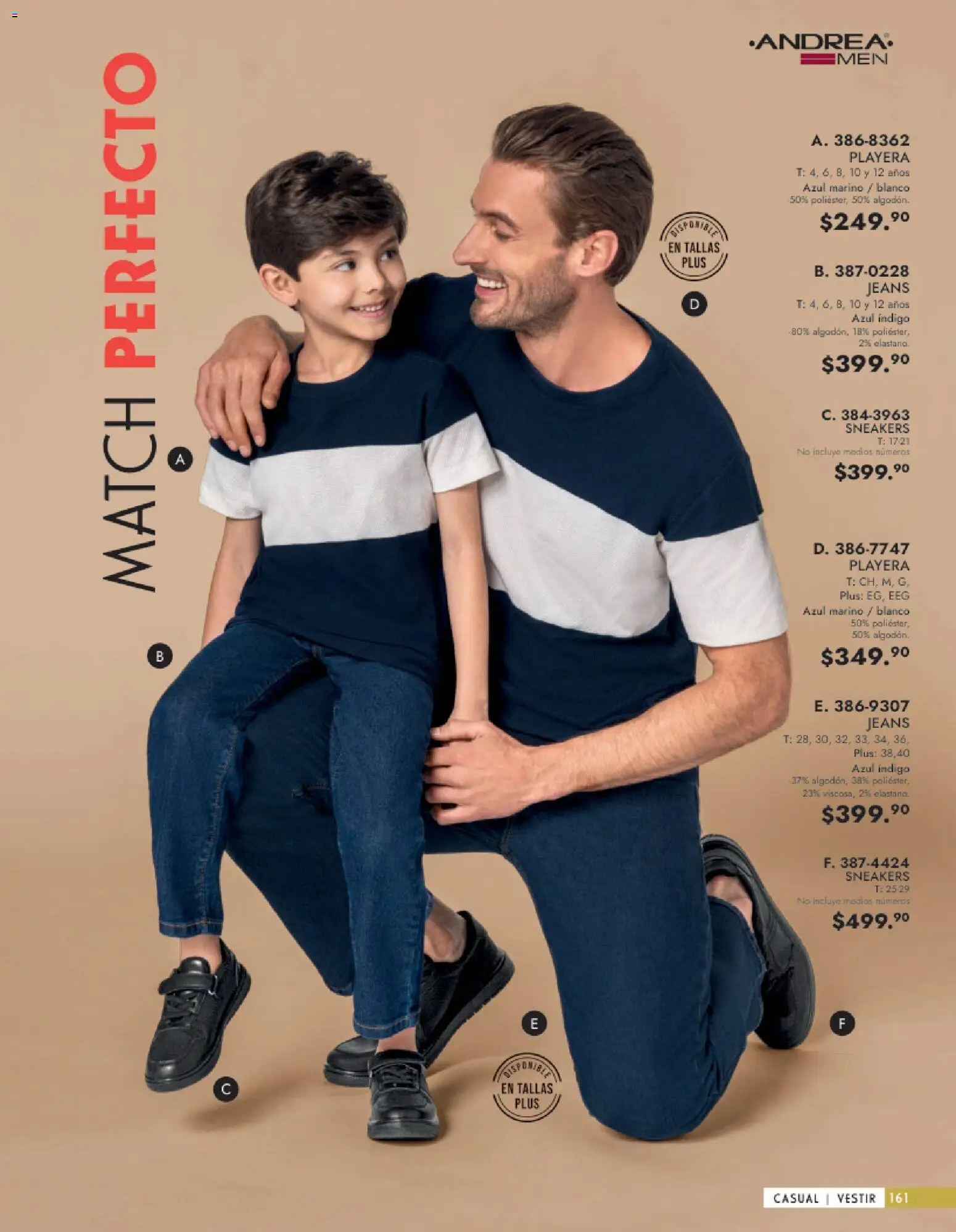 Nuevas ofertas de Andrea válidas en toda la República Mexicana desde el 25.01.2026. ¡Encuentra las mejores ofertas en Andrea catálogo Vestir Caballero ! | Página: 3