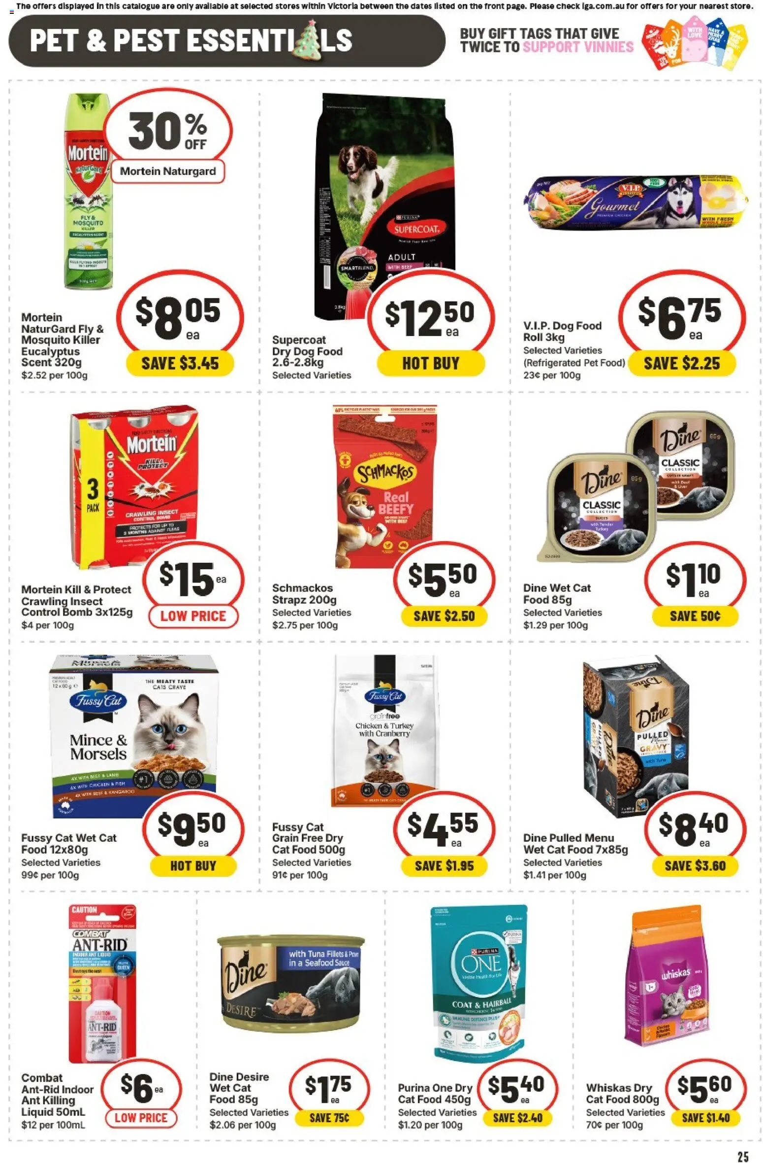 IGA catalogue - valid from 19.11.2025 | Page: 26 | Products: Beef, Dog food, Sauce, Seafood