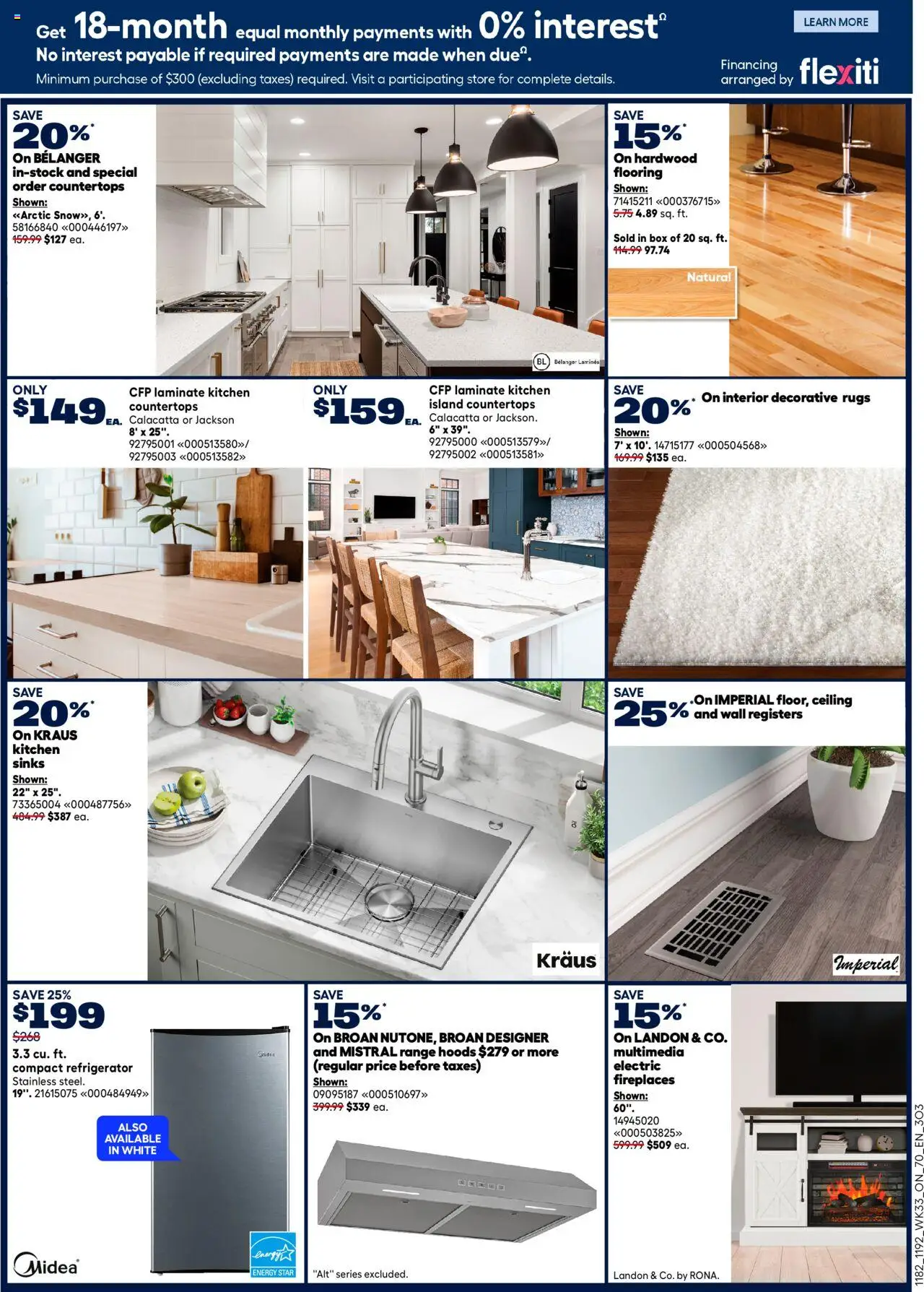 Rona flyer valid from 11.09.2025 | Page: 17 | Products: Refrigerator, Box