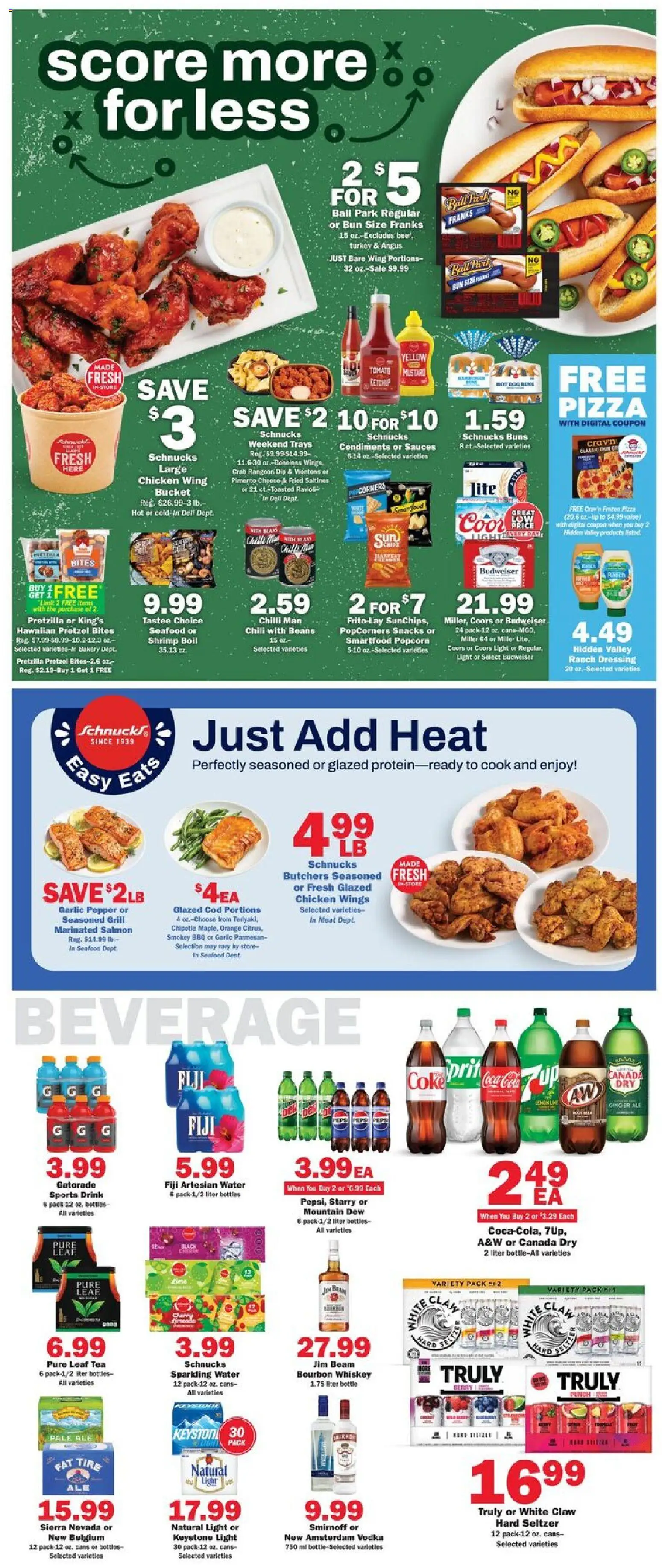 Schnucks Weekly Print Ad - IN - valid from 29.10.2025 | Page: 3 | Products: Bakery, Vodka, Water, Chilli