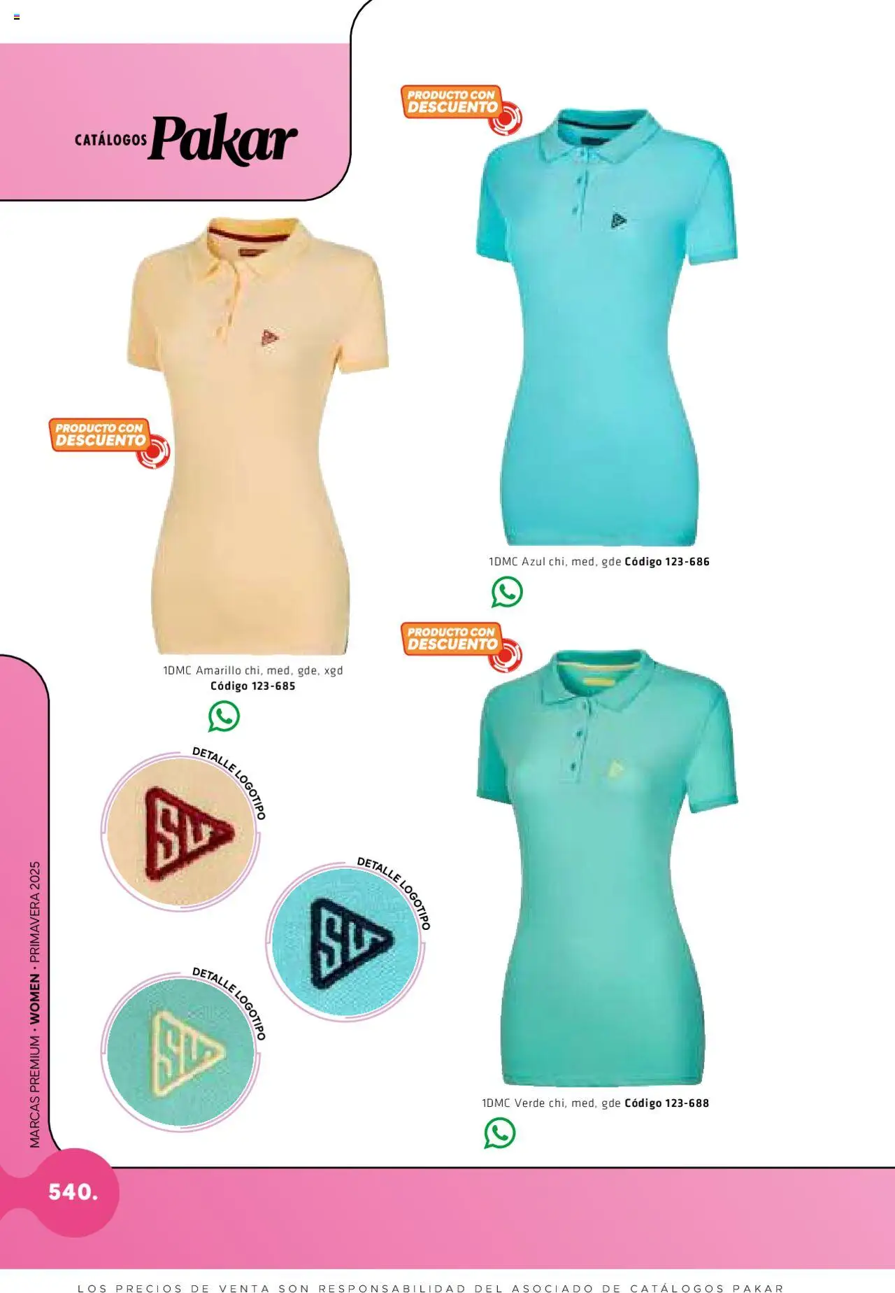Nuevas ofertas de SC Pakar válidas en toda la República Mexicana desde el 06.03.2025. ¡Encuentra las mejores ofertas en SC Pakar catálogo Women! | Página: 540