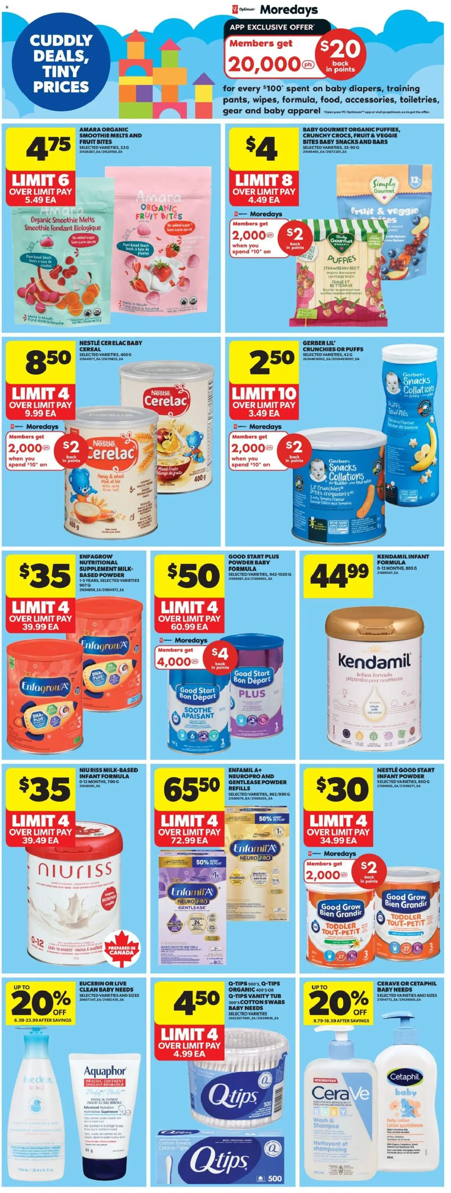 Real Canadian Superstore flyer valid from 19.03.2026 | Page: 30 | Products: PC, Powder, Shampoo, Milk