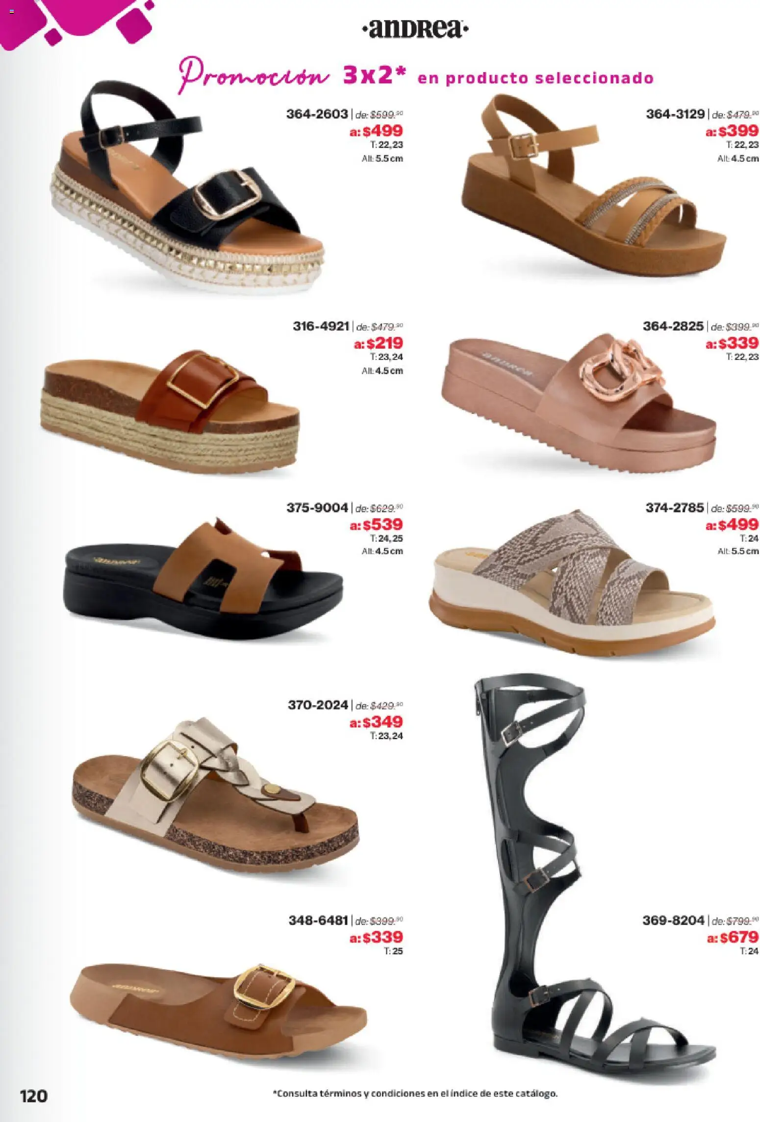 Nuevas ofertas de Andrea válidas en toda la República Mexicana desde el 02.11.2025. ¡Encuentra las mejores ofertas en Andrea catálogo Outlet! | Página: 120