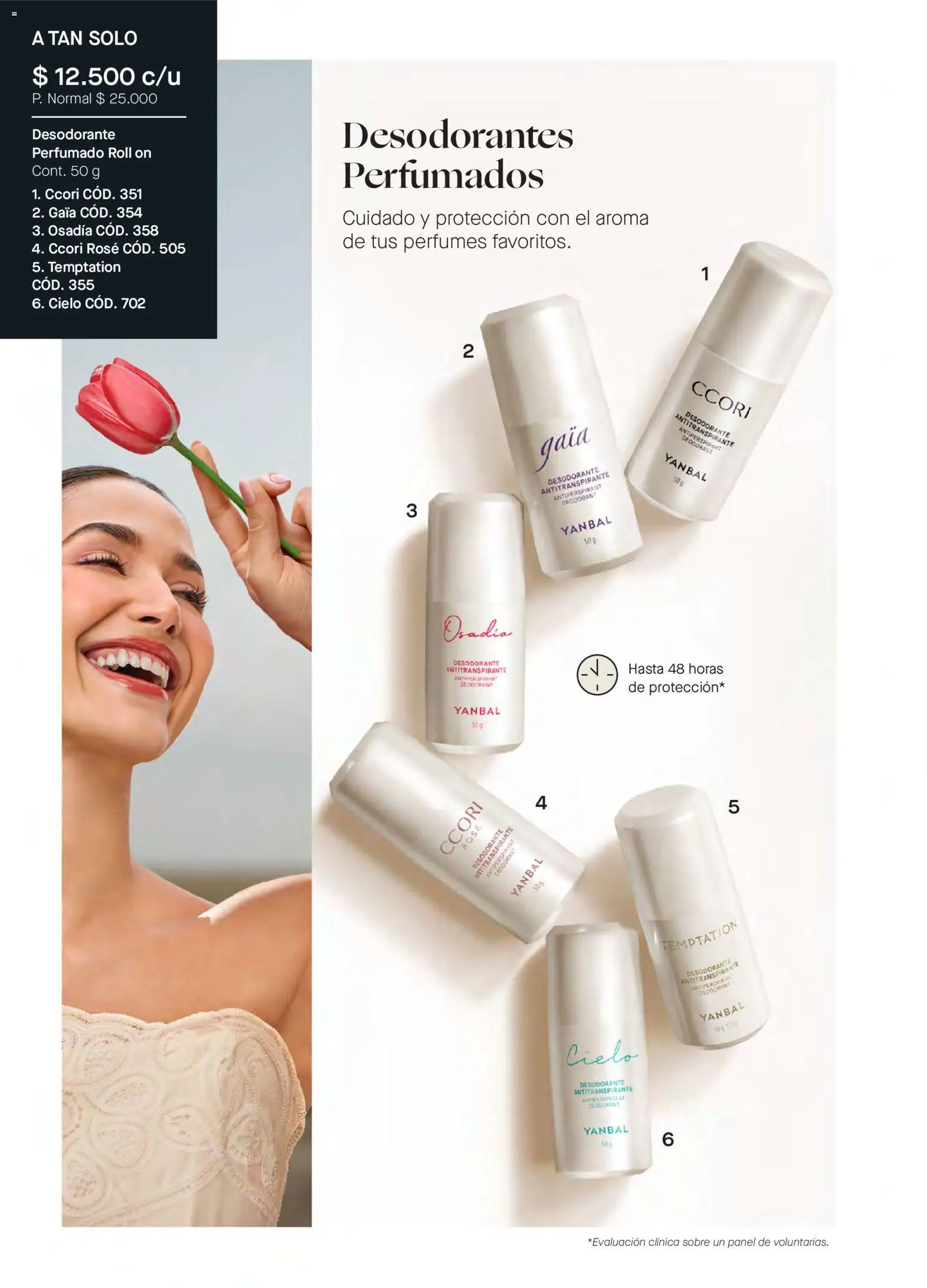 Yanbal revista - valida desde el 31.01.2026 | Página: 20 | Productos: Sobre, Desodorante, Antitranspirante