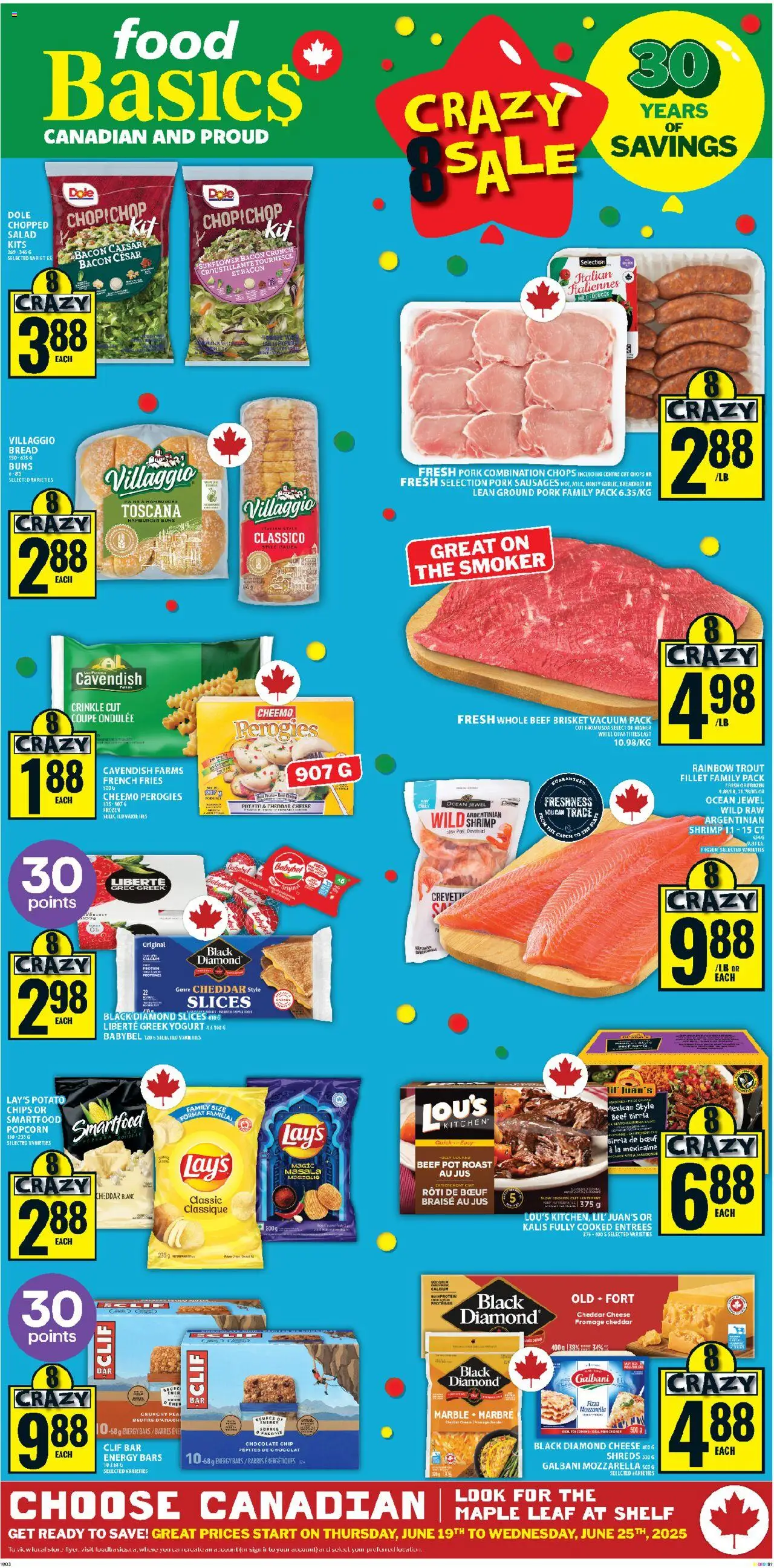 Food Basics flyer valid from 19.06.2025 | Page: 1