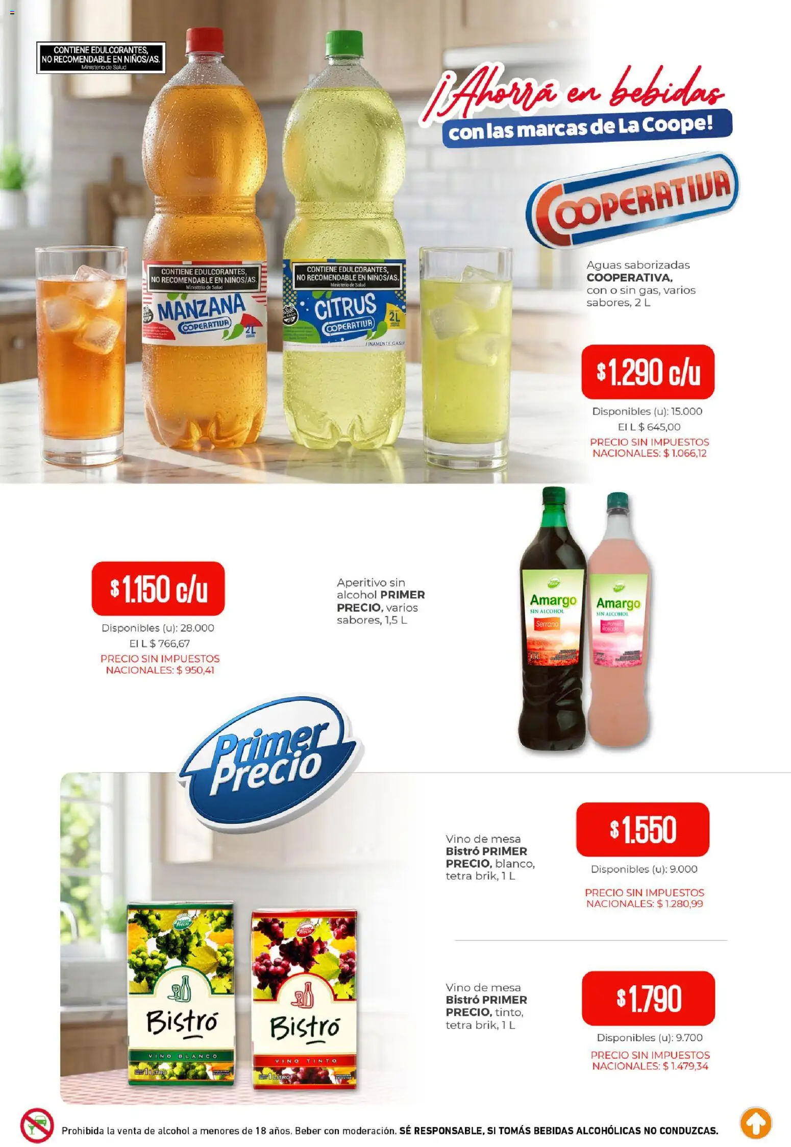Cooperativa Obrera - Marcas Propias │ válido desde el 19.02.2026 | Página: 5 | Productos: Mesa, Manzana, Vino