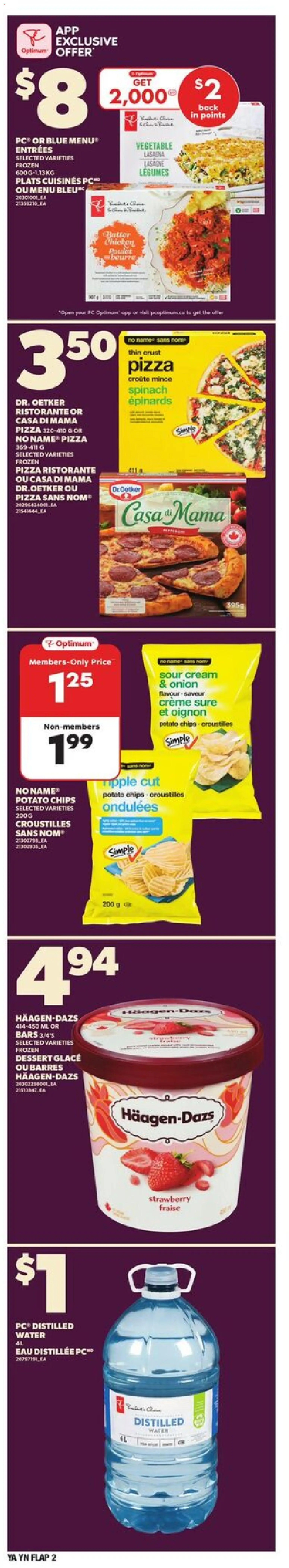 Independent Grocer flyer valid from 23.10.2025 | Page: 2 | Products: Chips, Cream, Pizza, Chicken