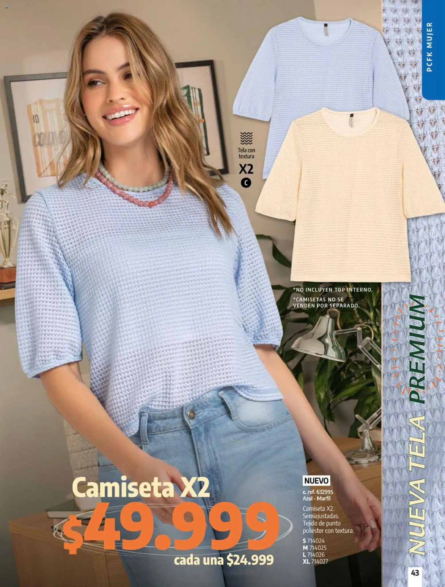 Pacifika revista - valida desde el 01.08.2026 | Página: 43 | Productos: Camiseta, Top