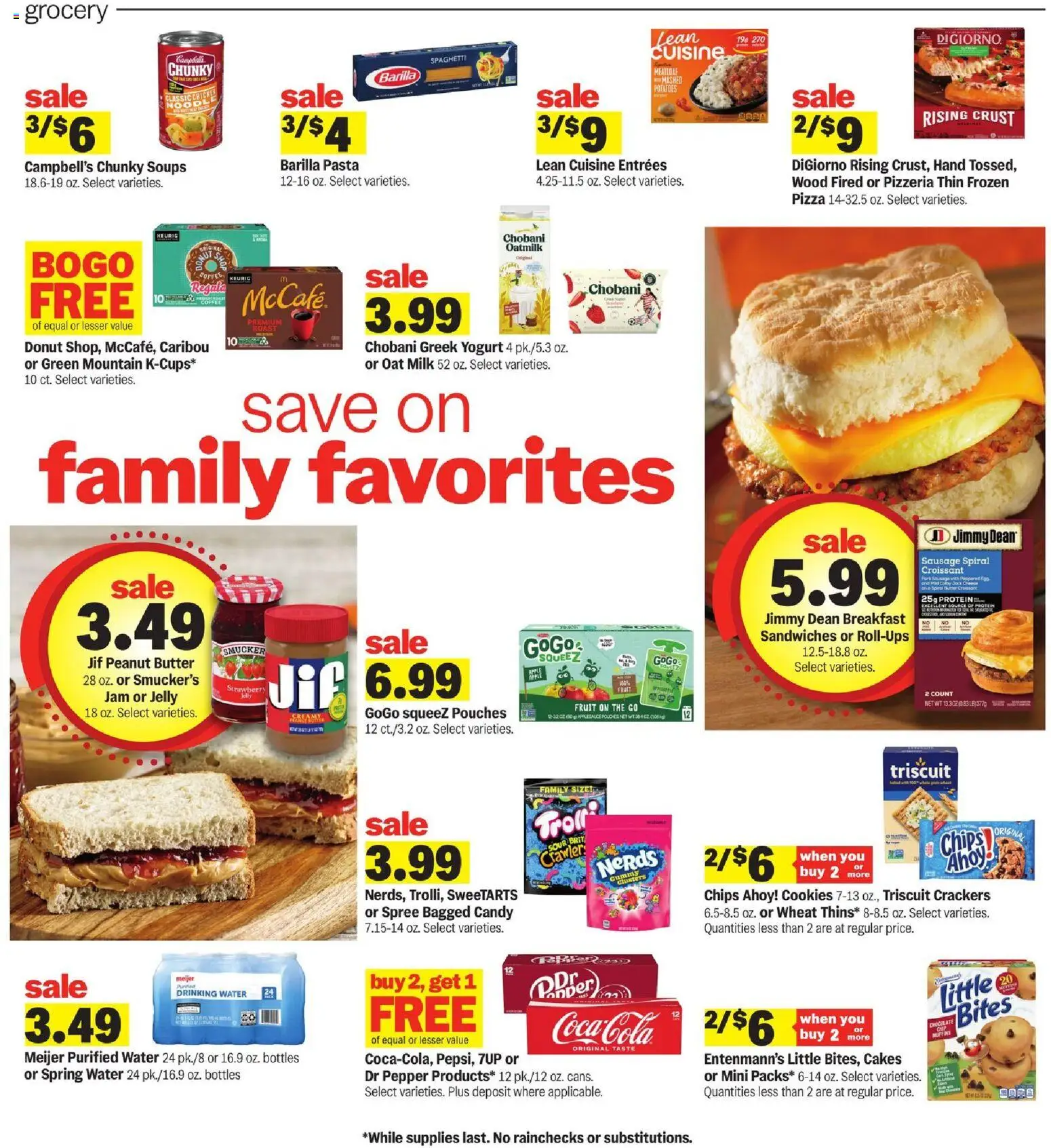 Meijer Weekly Ad - MI - valid from 15.04.2026 | Page: 3 | Products: Butter, Cheese, Pepper, Sausage
