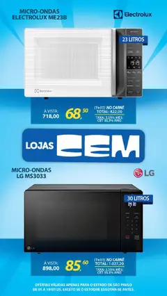 Lojas Cem Folheto - válido de 01.07.2025 | Página: 45 | Produtos: Arroz, Microondas, Lasanha, Pipoca