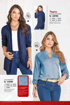Vista previa de folleto Azzorti - Campaña C18/2025 de la Azzorti válido desde 03.11.2025 | Página: 24 | Productos: Blusa