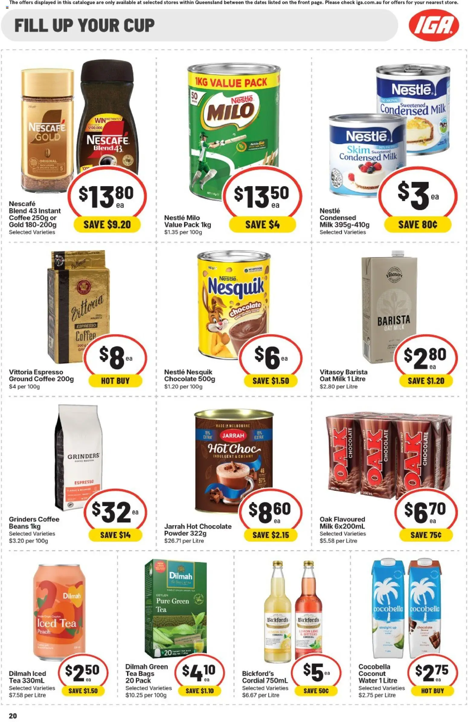 IGA catalogue - valid from 22.04.2026 | Page: 16 | Products: Sour cream, Peanuts, Cream, Water