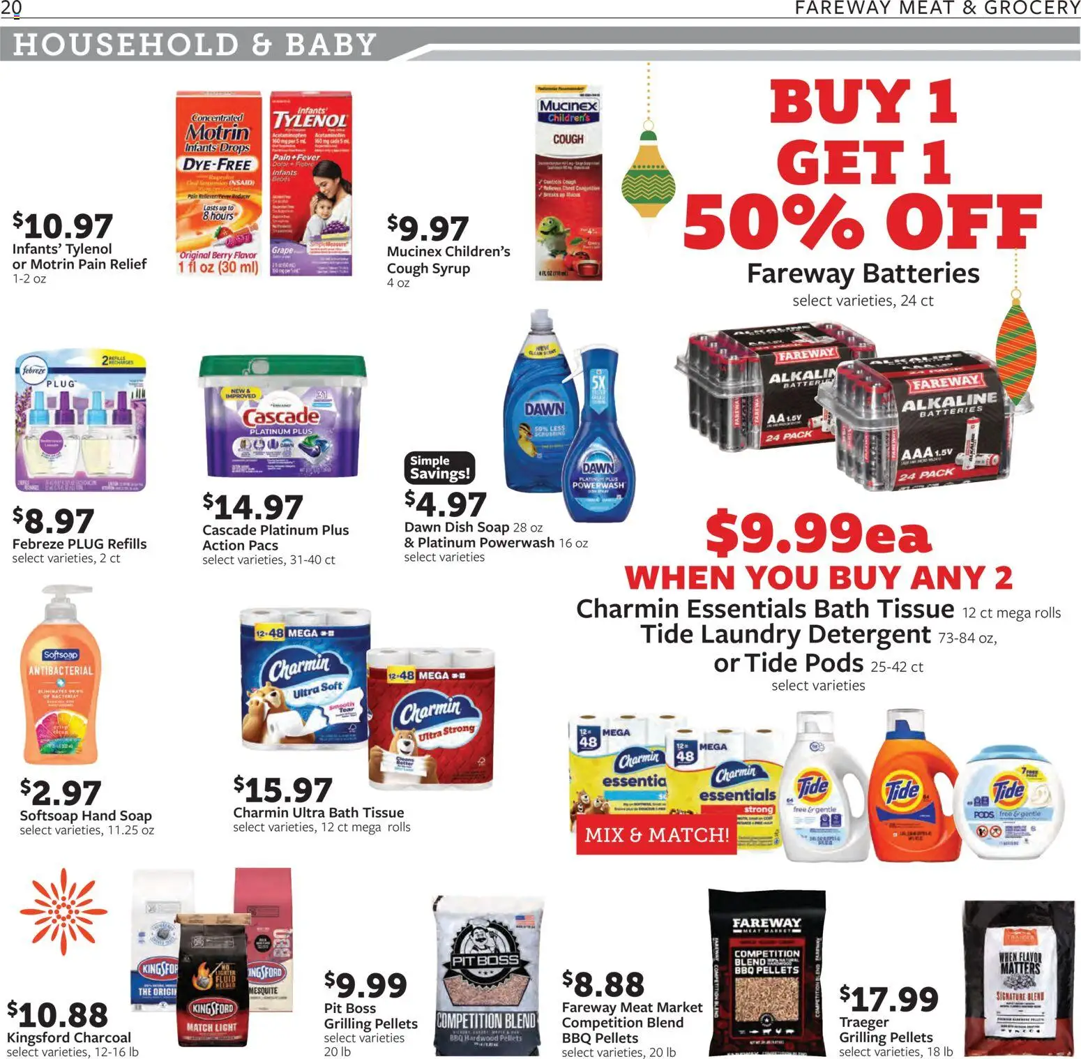 Fareway Weekly Ad - valid from 22.12.2025 | Page: 20 | Products: Bath, Soap, Detergent