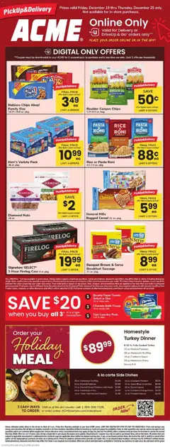 Preview of Acme weekly ads valid from 19.12.2025