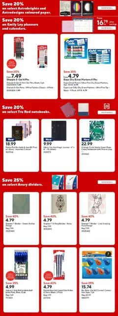Preview of Staples weekly flyer / circulaire from shop Staples valid from 10.10.2025 | Page: 10 | Products: Phone, Notebook