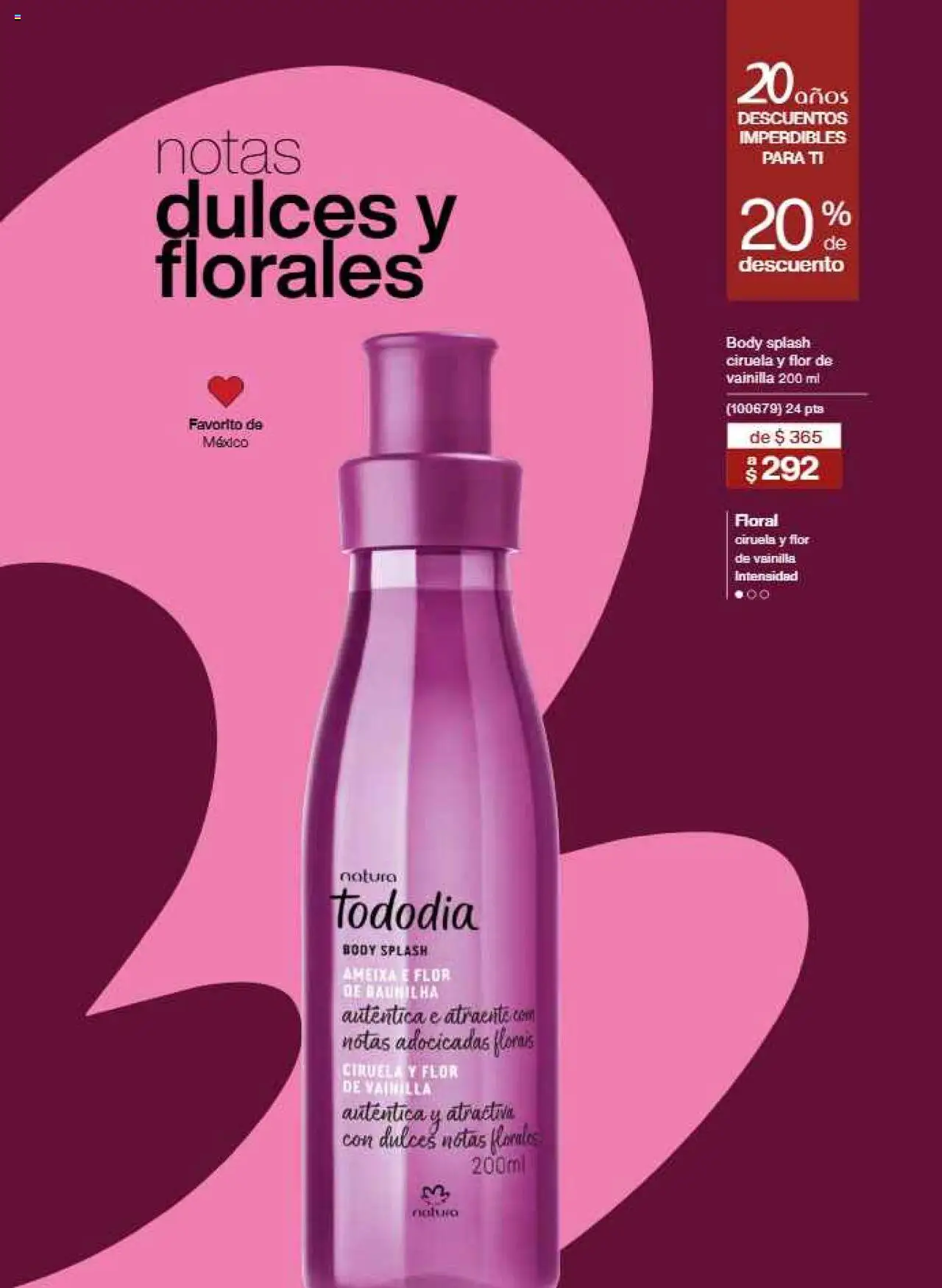 Nuevas ofertas de Natura válidas en toda la República Mexicana desde el 21.07.2025. ¡Encuentra las mejores ofertas en Natura - Campaña12 2025! | Página: 36 | Productos: Dulces, Body