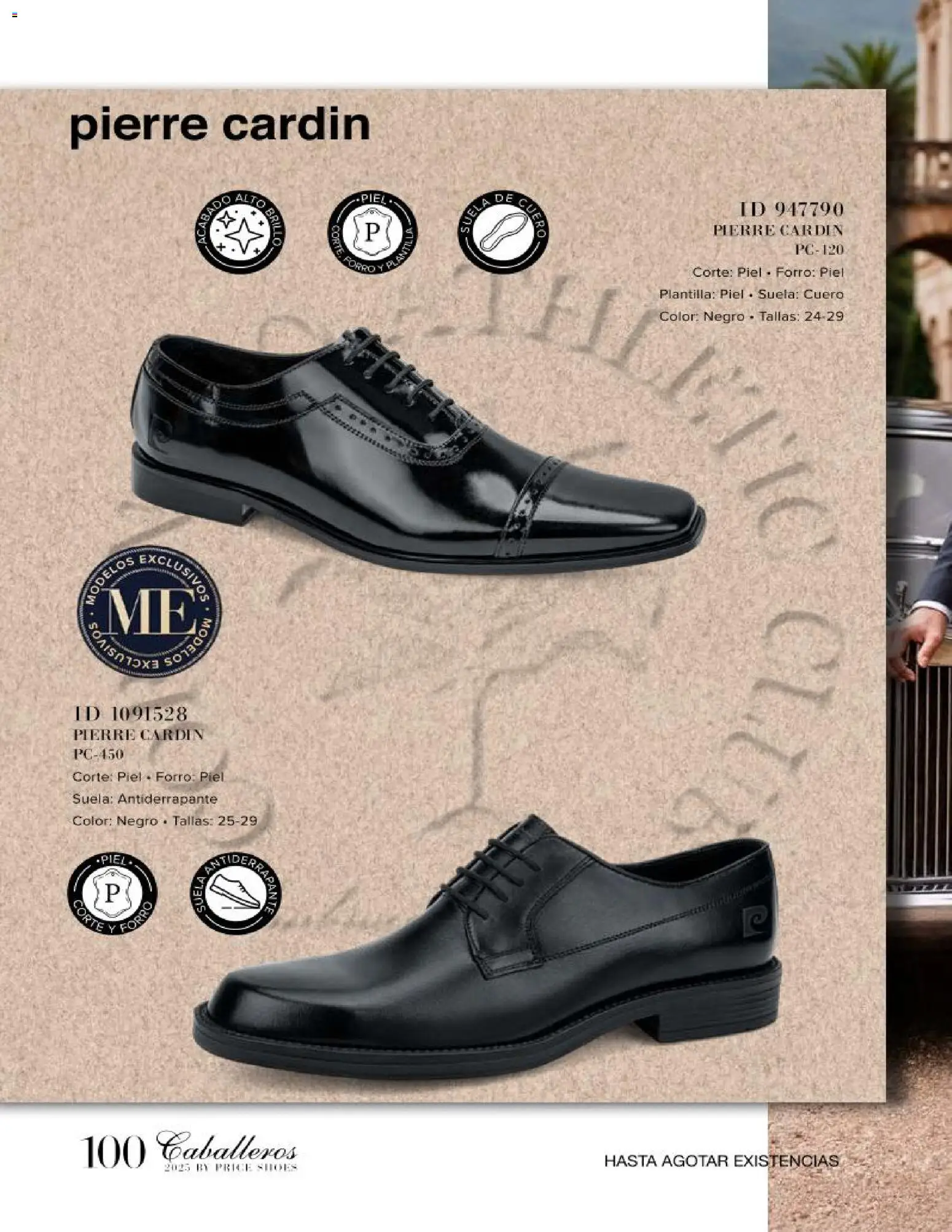 Nuevas ofertas de Price Shoes válidas en toda la República Mexicana desde el 26.11.2025. ¡Encuentra las mejores ofertas en Price Shoes catálogo Caballeros! | Página: 100